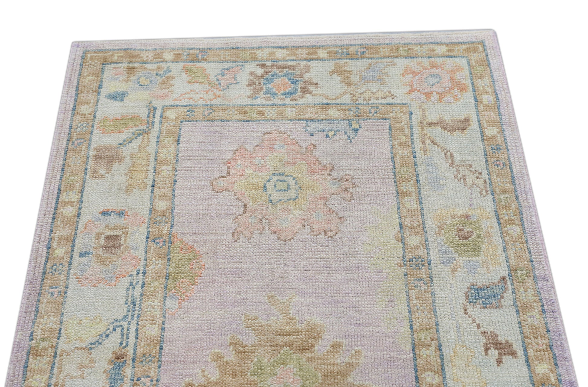 Turkish Oushak Rug 3'1" x 6'9" #4393