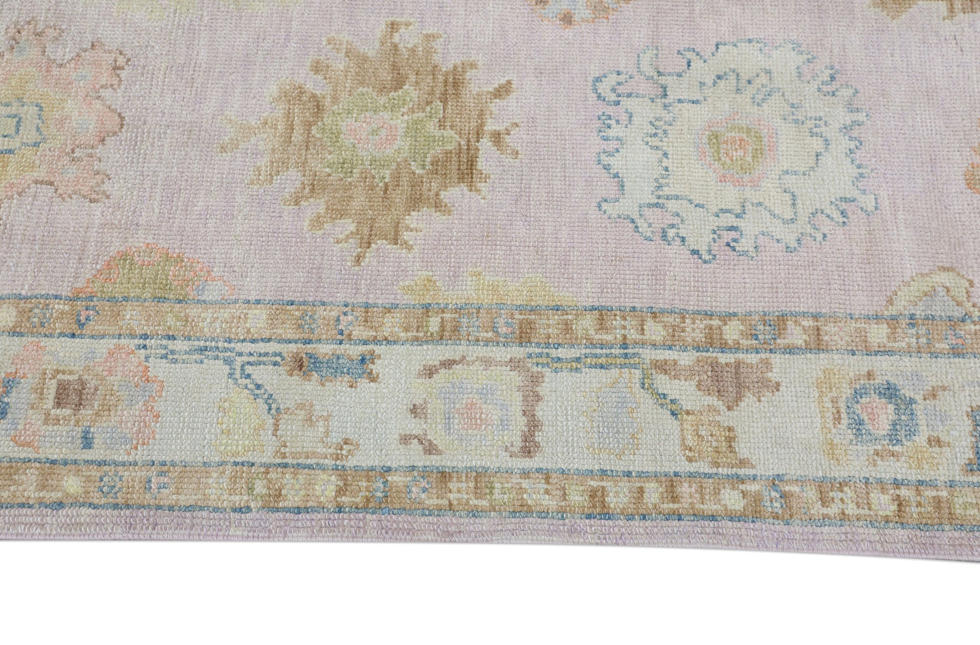 Turkish Oushak Rug 3'1" x 6'9" #4393
