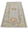Turkish Oushak Rug 3'1" x 6'9" #4393