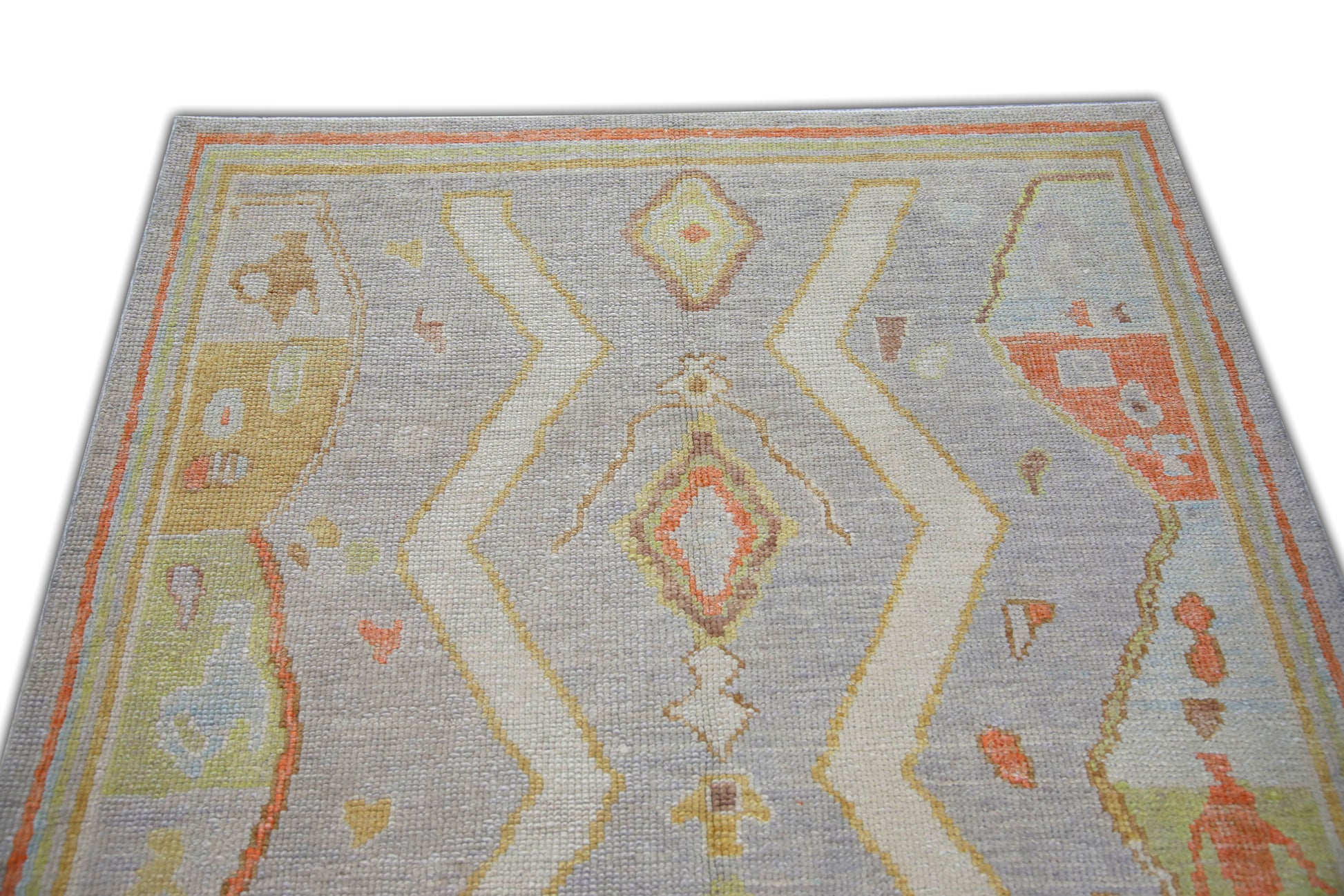 Turkish Oushak Rug 3'11" x 5'9" #5281