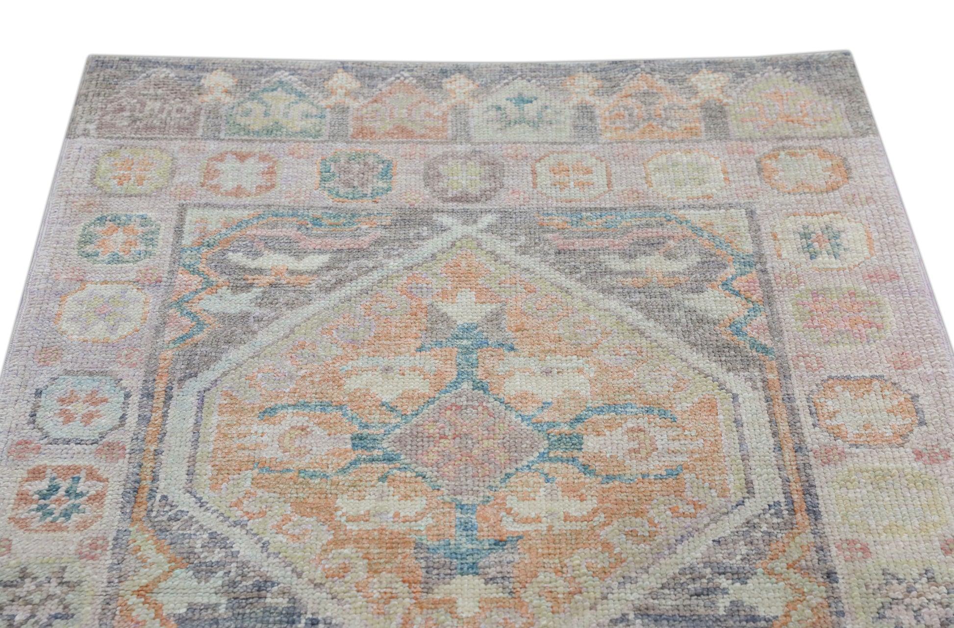 Turkish Oushak Rug 3'1" x 6'7" #4038