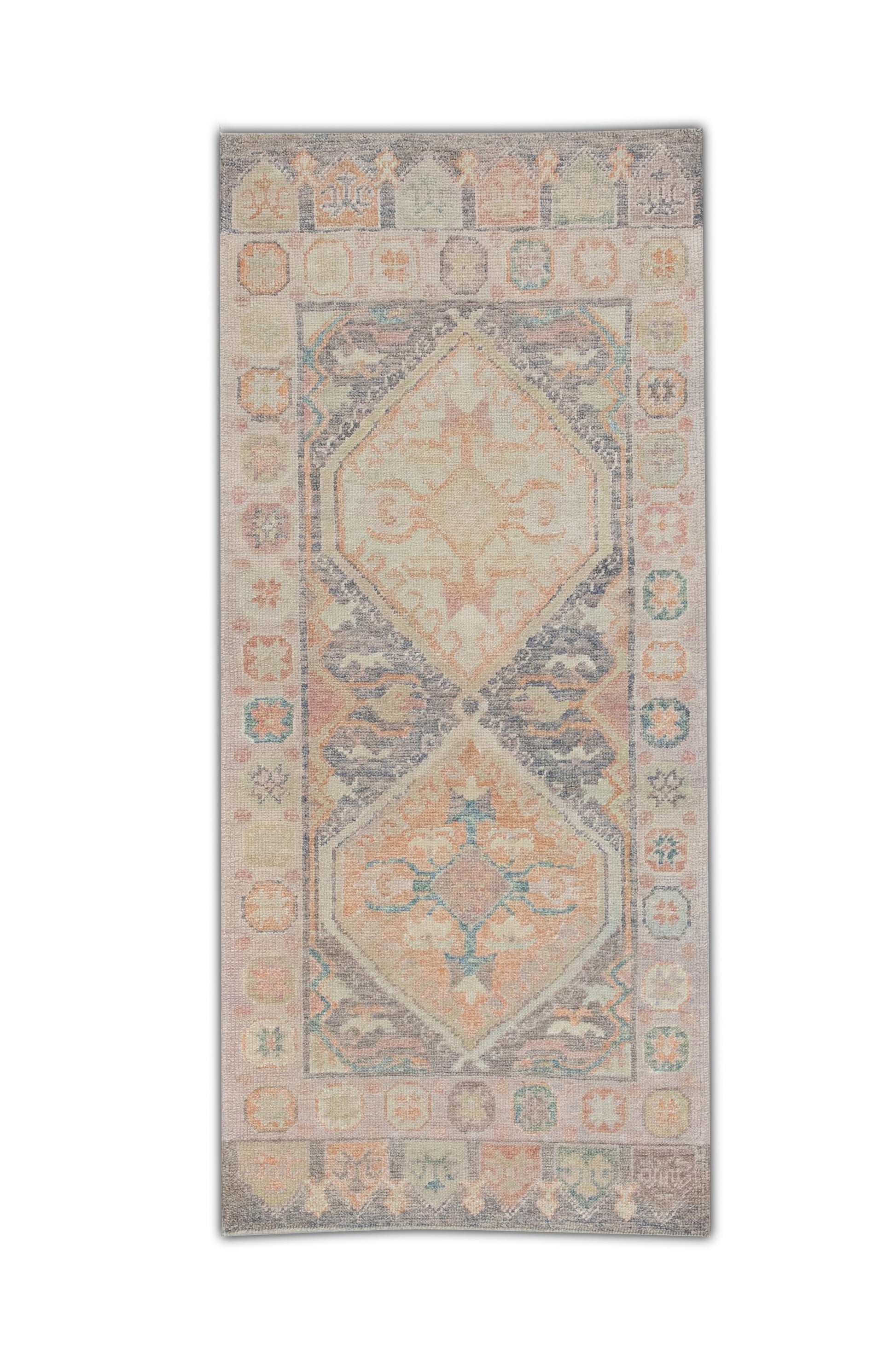 Turkish Oushak Rug 3'1" x 6'7" #4038