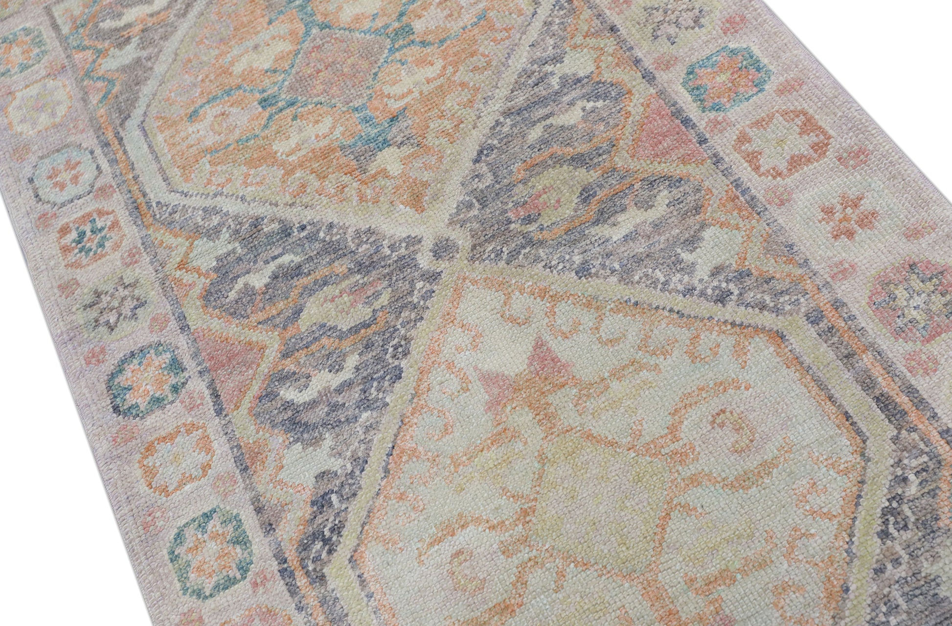 Turkish Oushak Rug 3'1" x 6'7" #4038