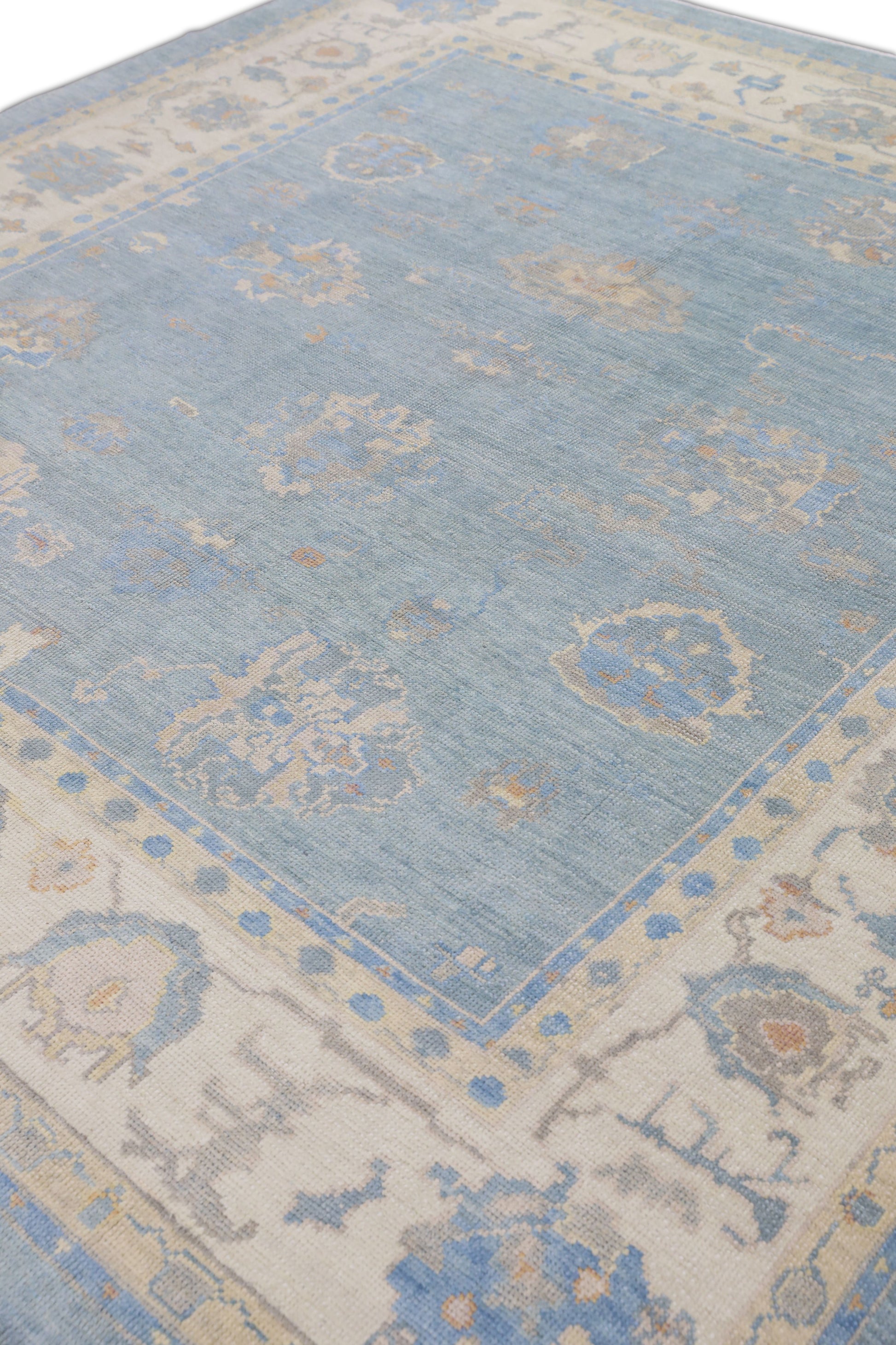 Turkish Oushak Rug 9'1" x 9'7" #2935