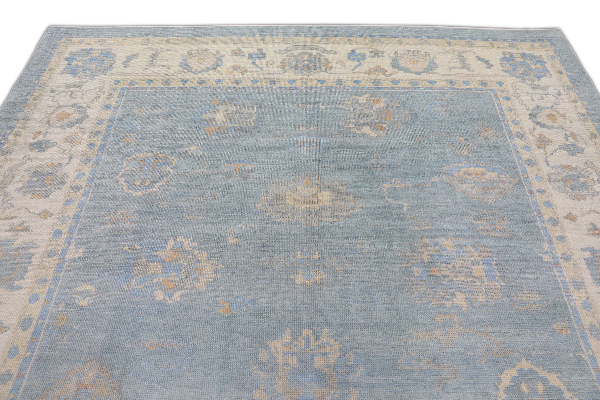 Turkish Oushak Rug 9'1" x 9'7" #2935