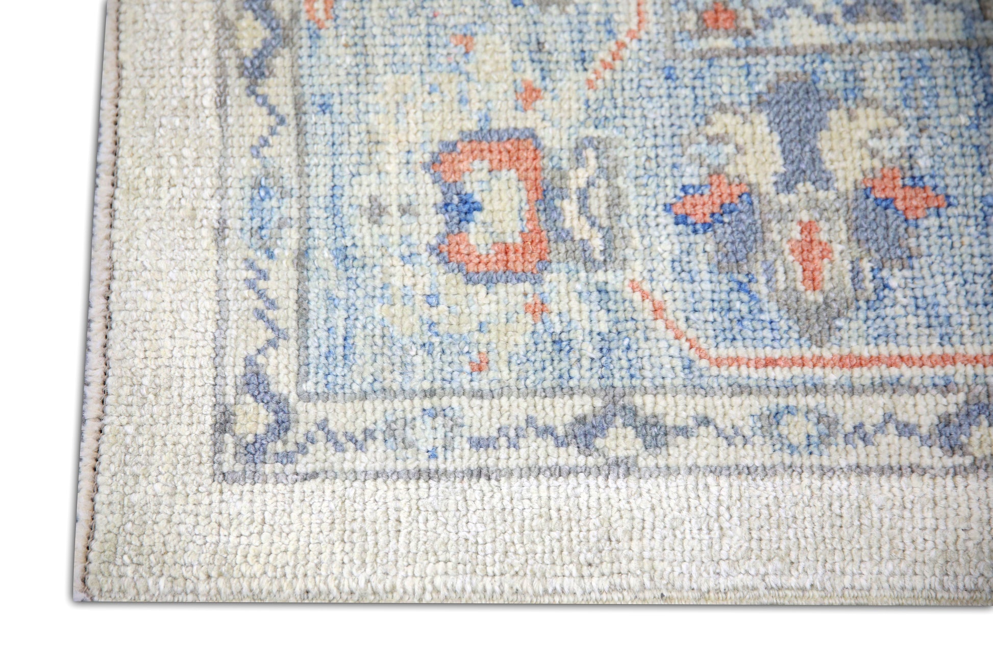 Turkish Oushak Rug 4'2" x 5'7" #5980