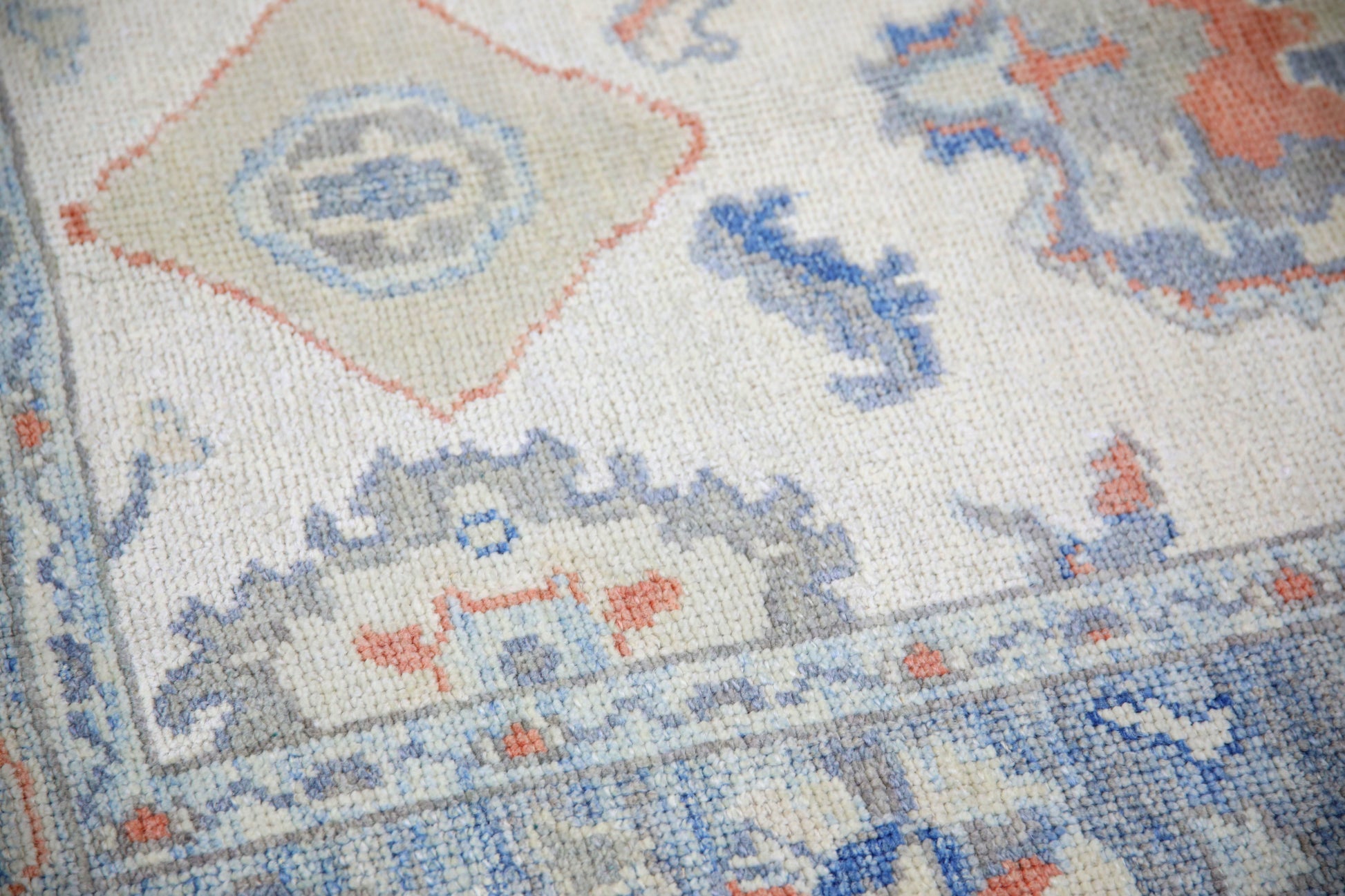 Turkish Oushak Rug 4'2" x 5'7" #5980