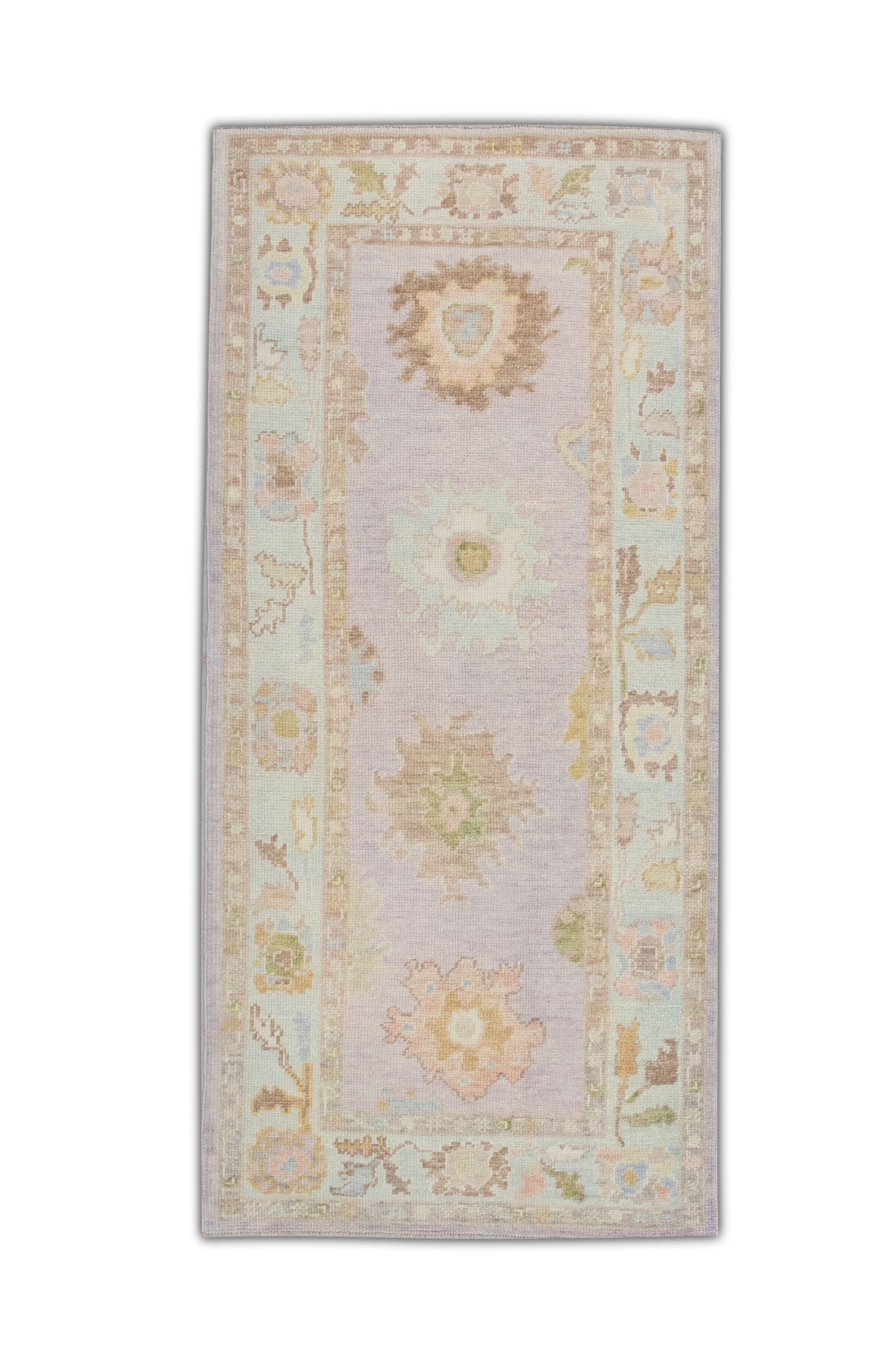 Turkish Oushak Rug 3'2'' x 6'4" #4399