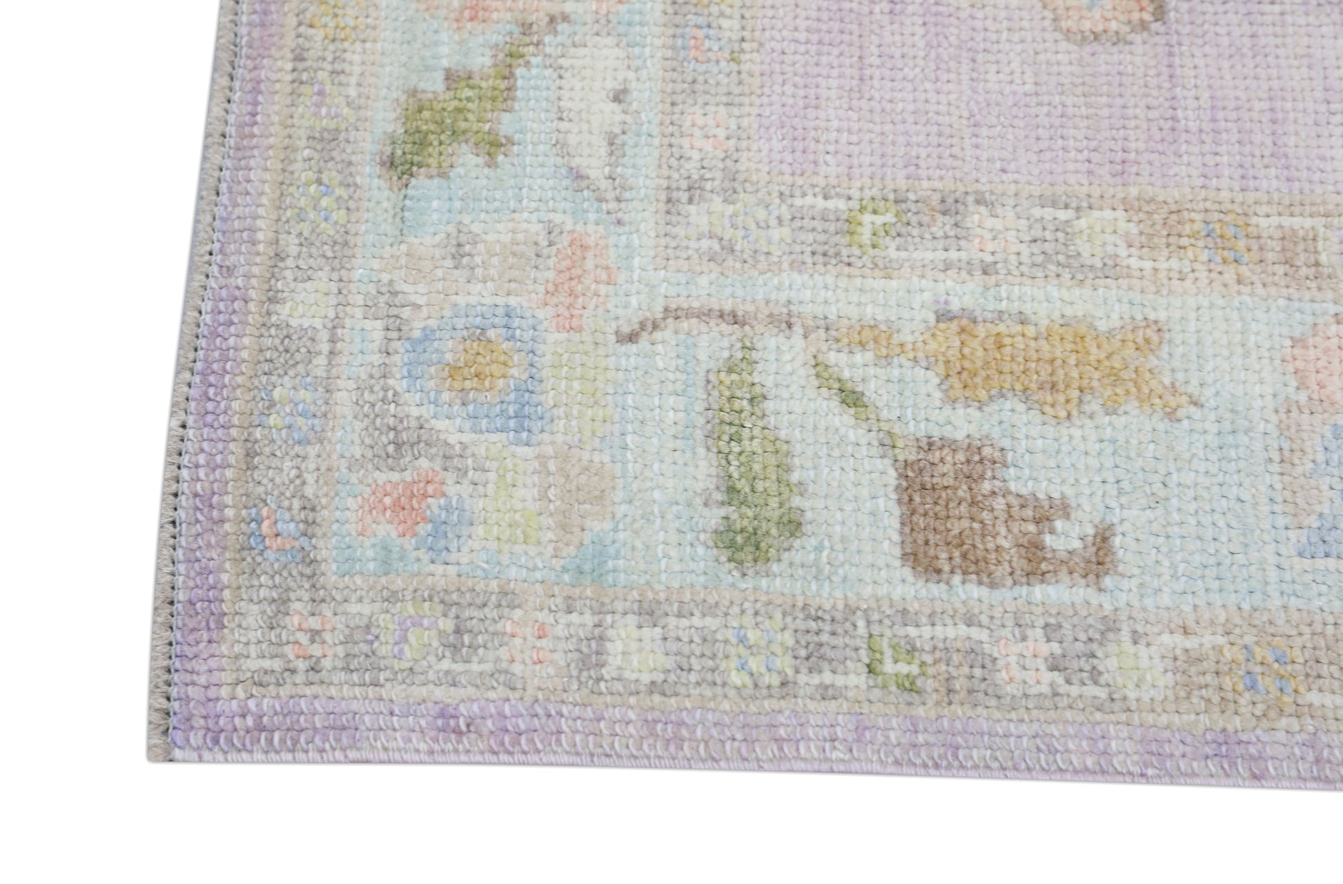 Turkish Oushak Rug 3'2'' x 6'4" #4399