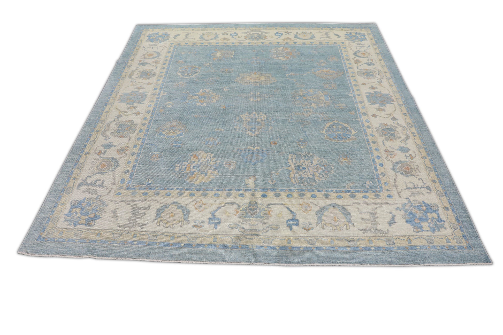 Turkish Oushak Rug 9'1" x 9'7" #2935