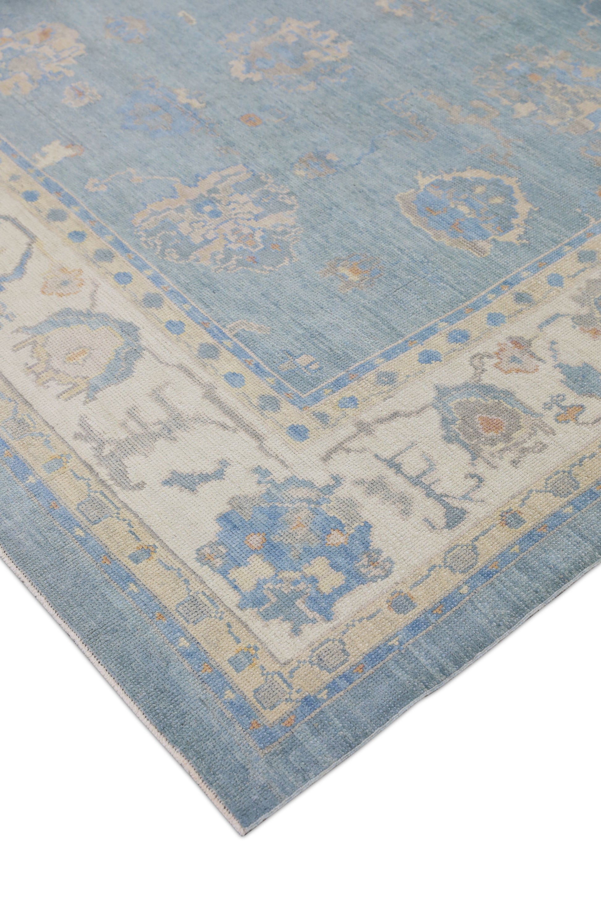 Turkish Oushak Rug 9'1" x 9'7" #2935