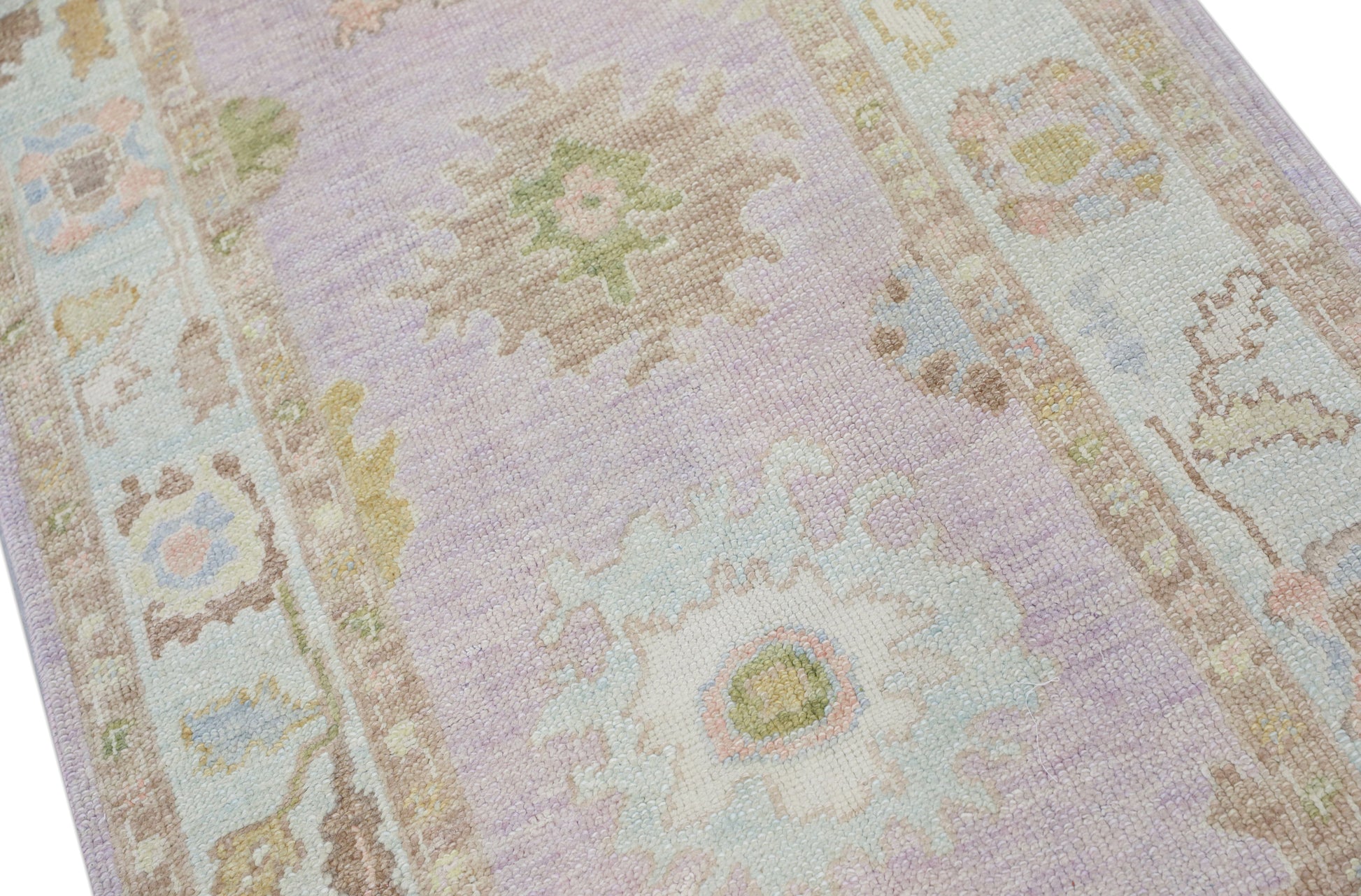Turkish Oushak Rug 3'2'' x 6'4" #4399