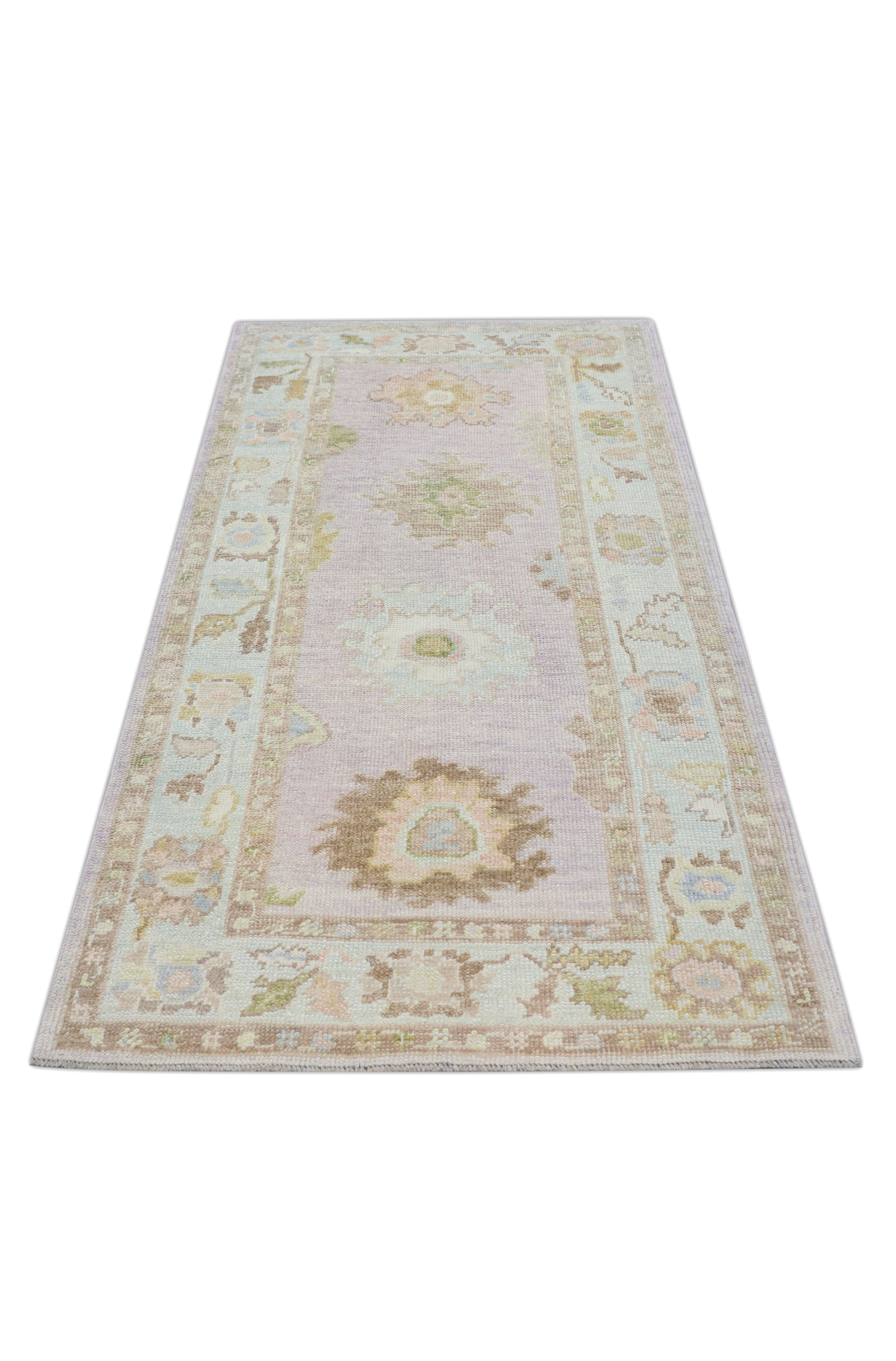Turkish Oushak Rug 3'2'' x 6'4" #4399
