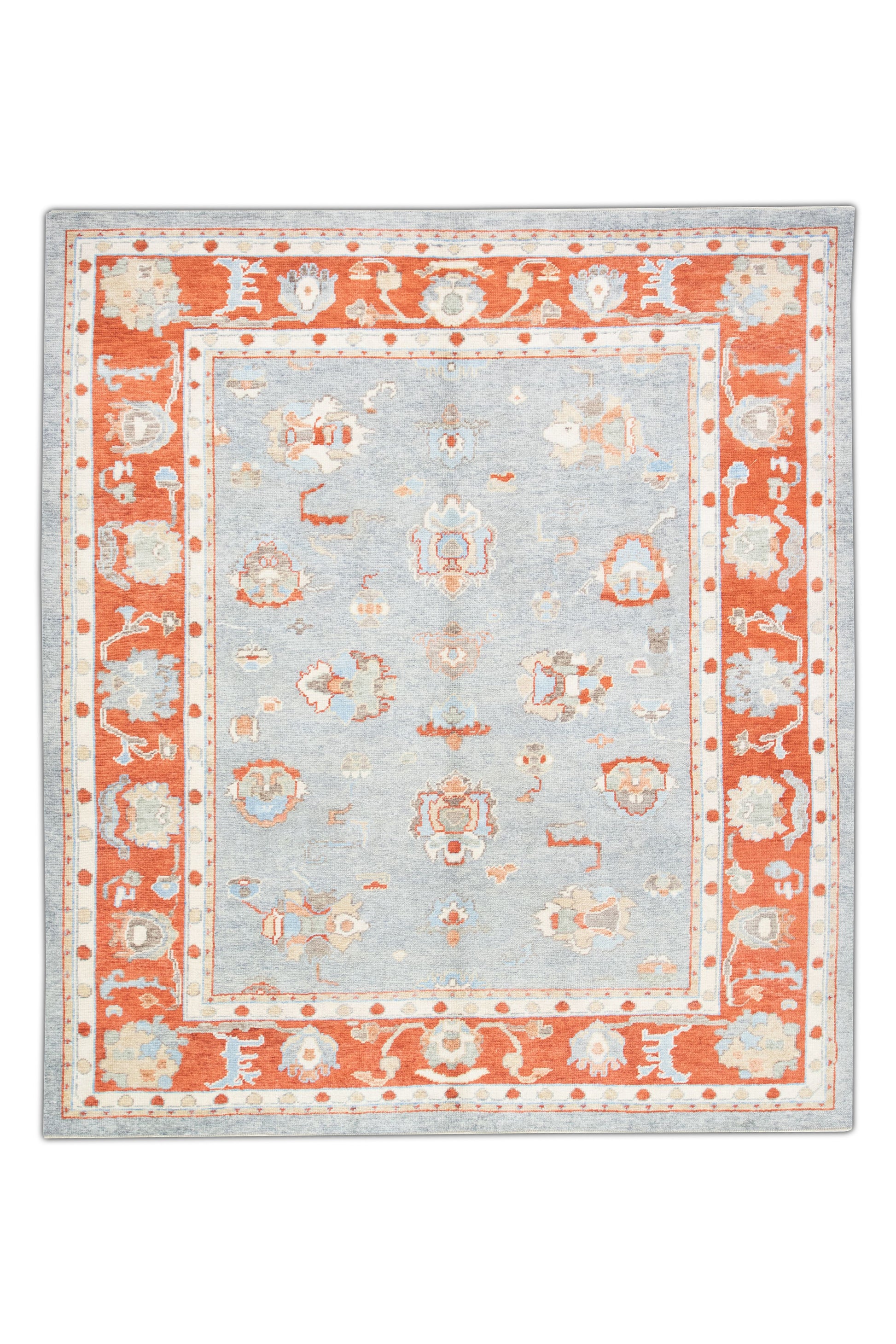 Turkish Oushak Rug 8'3" x 9'5" #3104