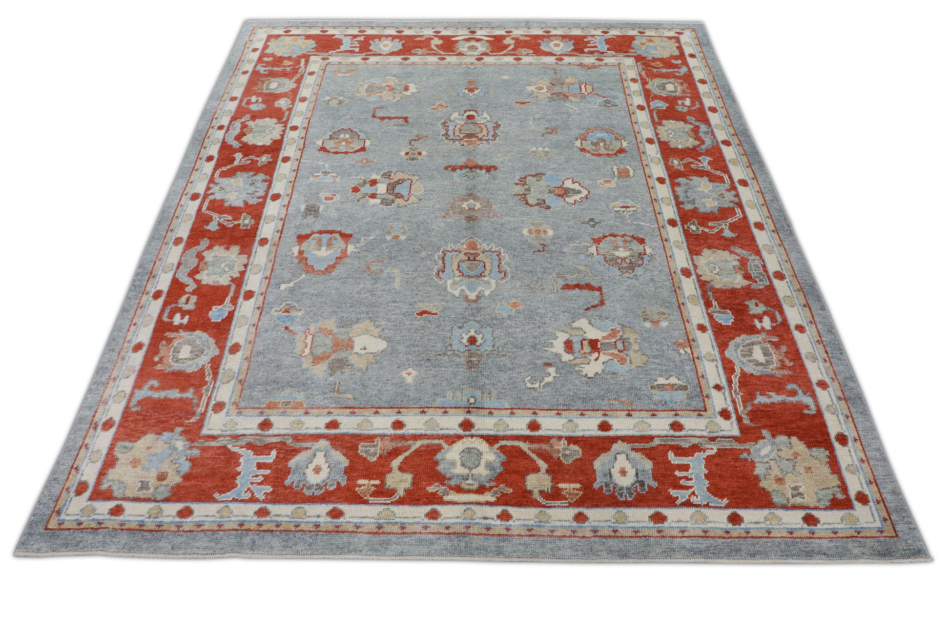 Turkish Oushak Rug 8'3" x 9'5" #3104