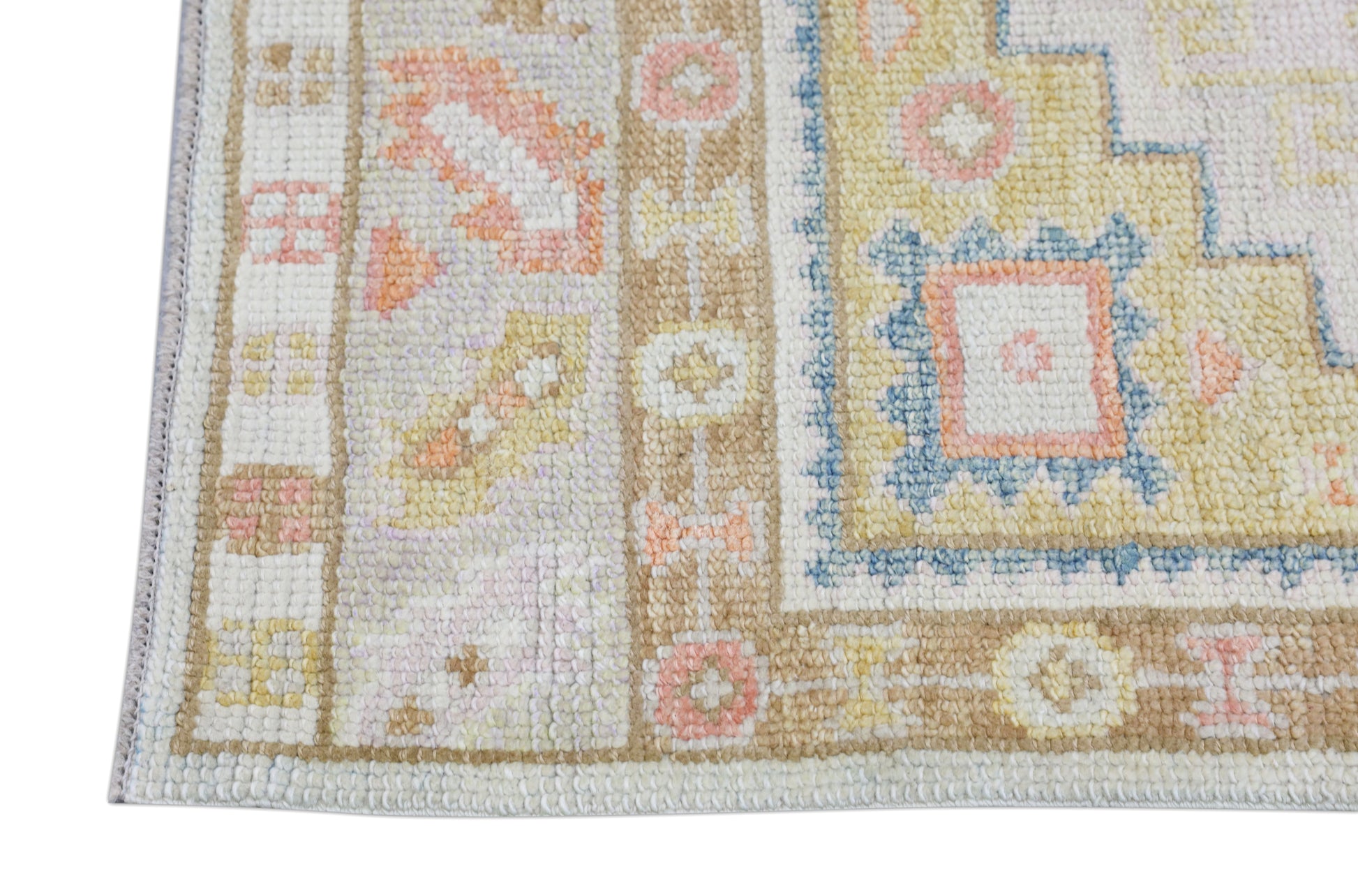 Turkish Oushak Rug 3' x 8'1" #4395