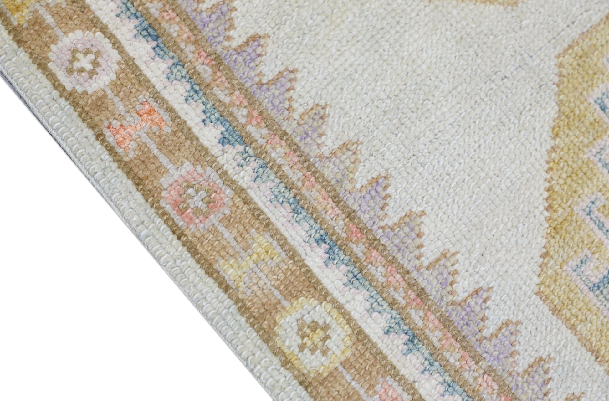 Turkish Oushak Rug 3' x 8'1" #4395