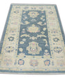 Turkish Oushak Rug 3'1" x 4'10" #5453