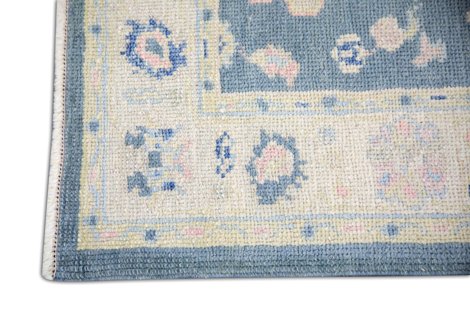 Turkish Oushak Rug 3'1" x 4'10" #5453