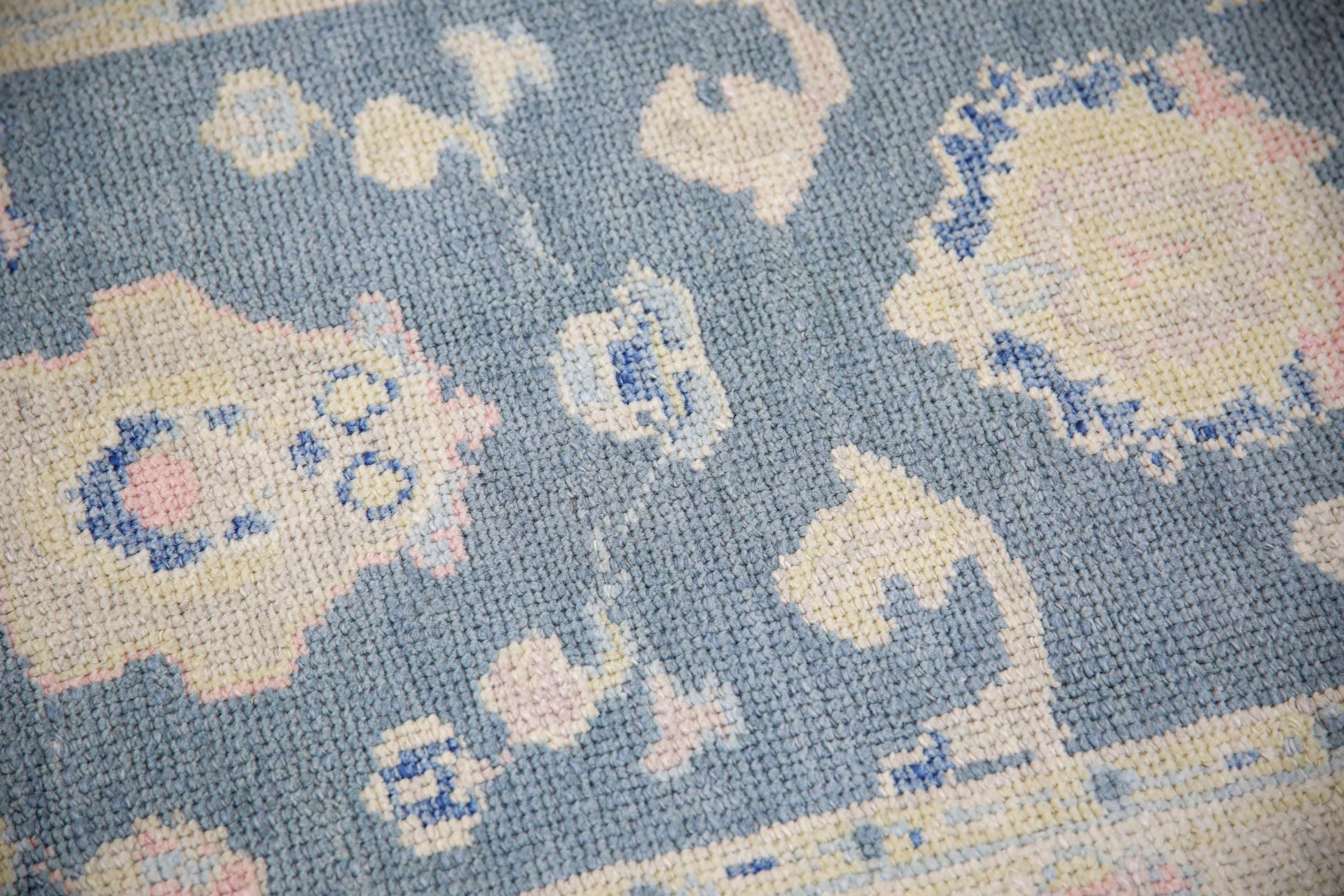 Turkish Oushak Rug 3'1" x 4'10" #5453