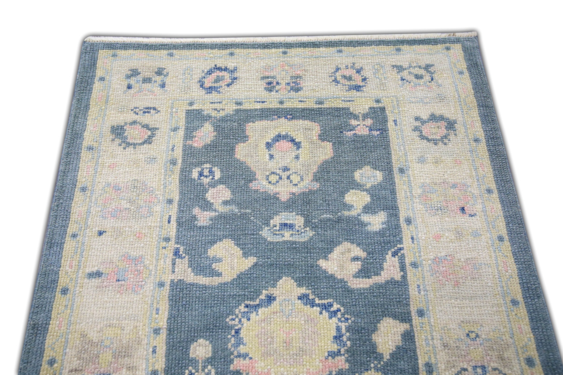 Turkish Oushak Rug 3'1" x 4'10" #5453