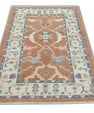 Turkish Oushak Rug 3'1" x 4'10" #5457