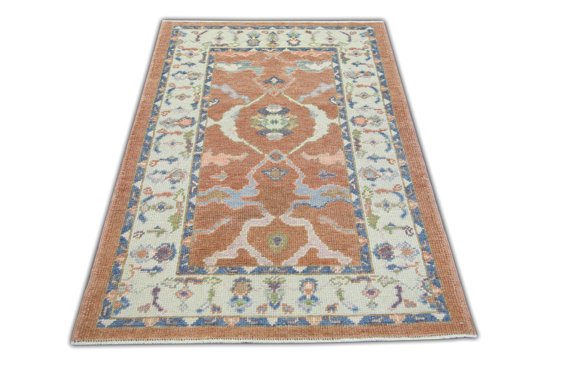 Turkish Oushak Rug 3'1" x 4'10" #5457