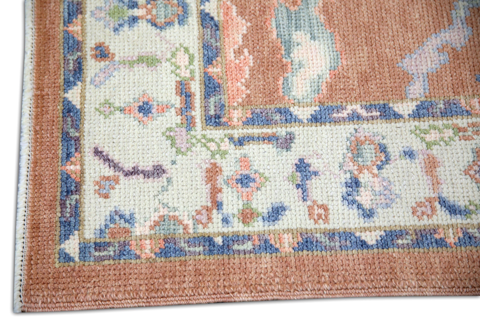 Turkish Oushak Rug 3'1" x 4'10" #5457