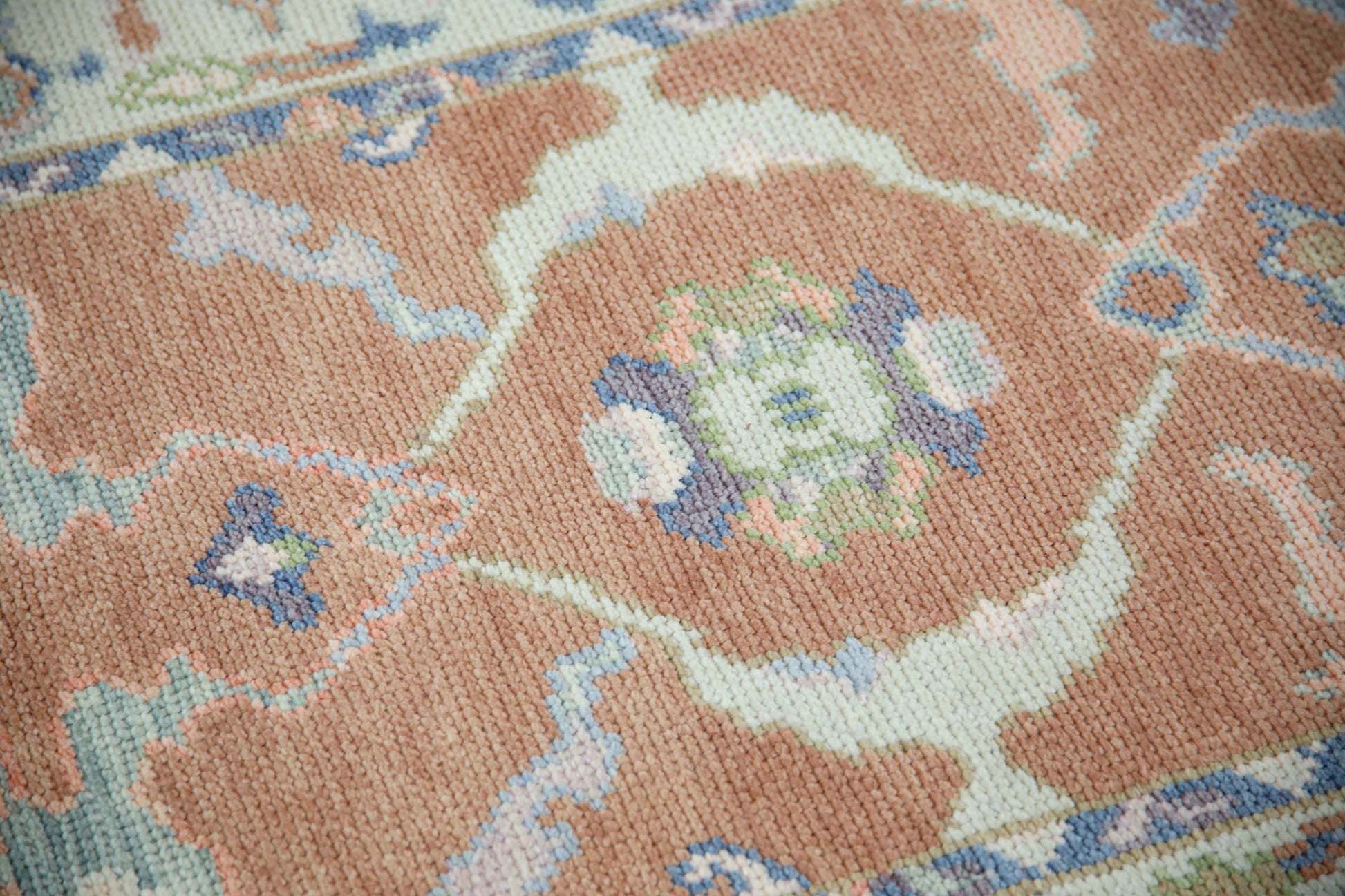Turkish Oushak Rug 3'1" x 4'10" #5457