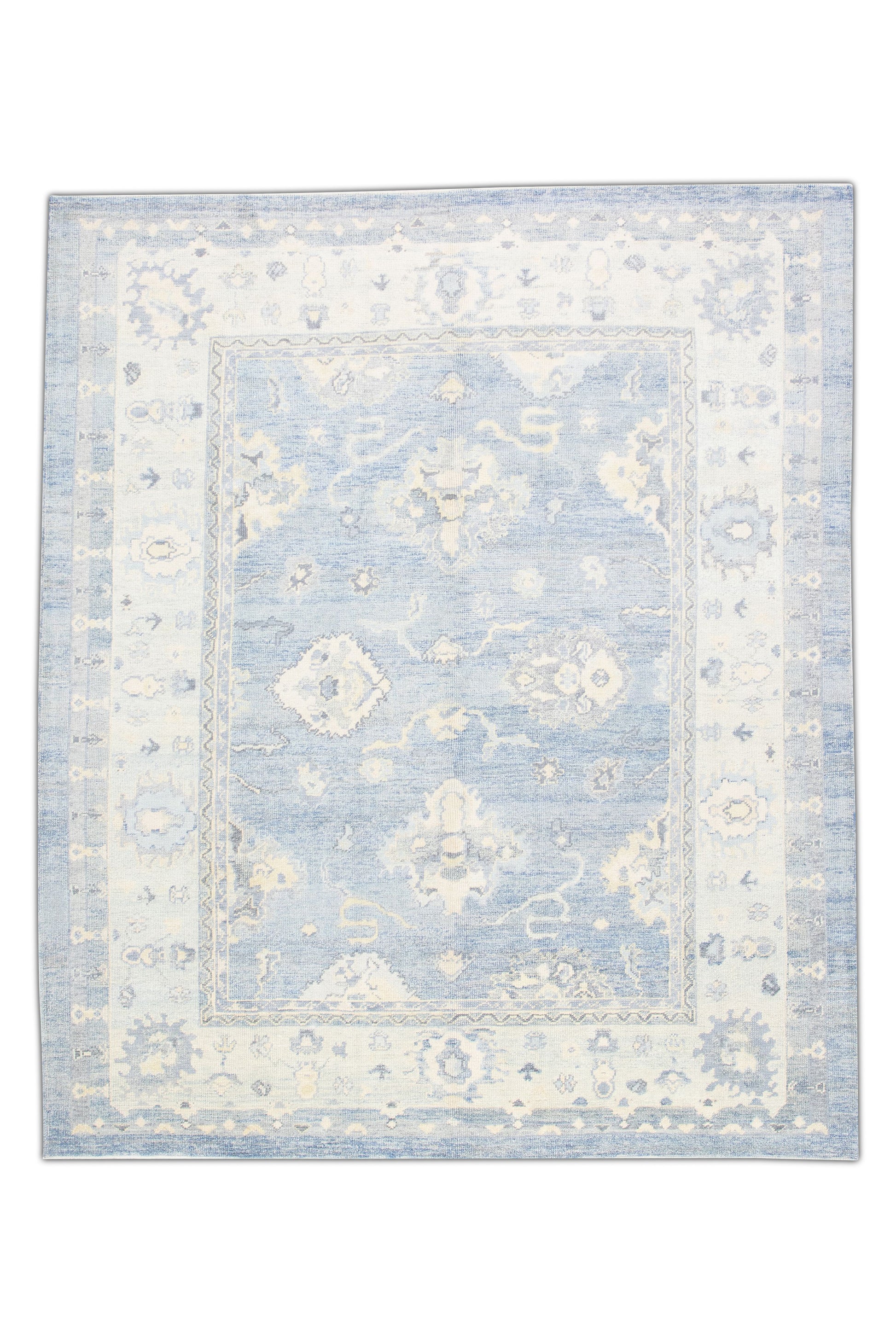 Turkish Oushak Rug 8'2" x 9'8" #3091