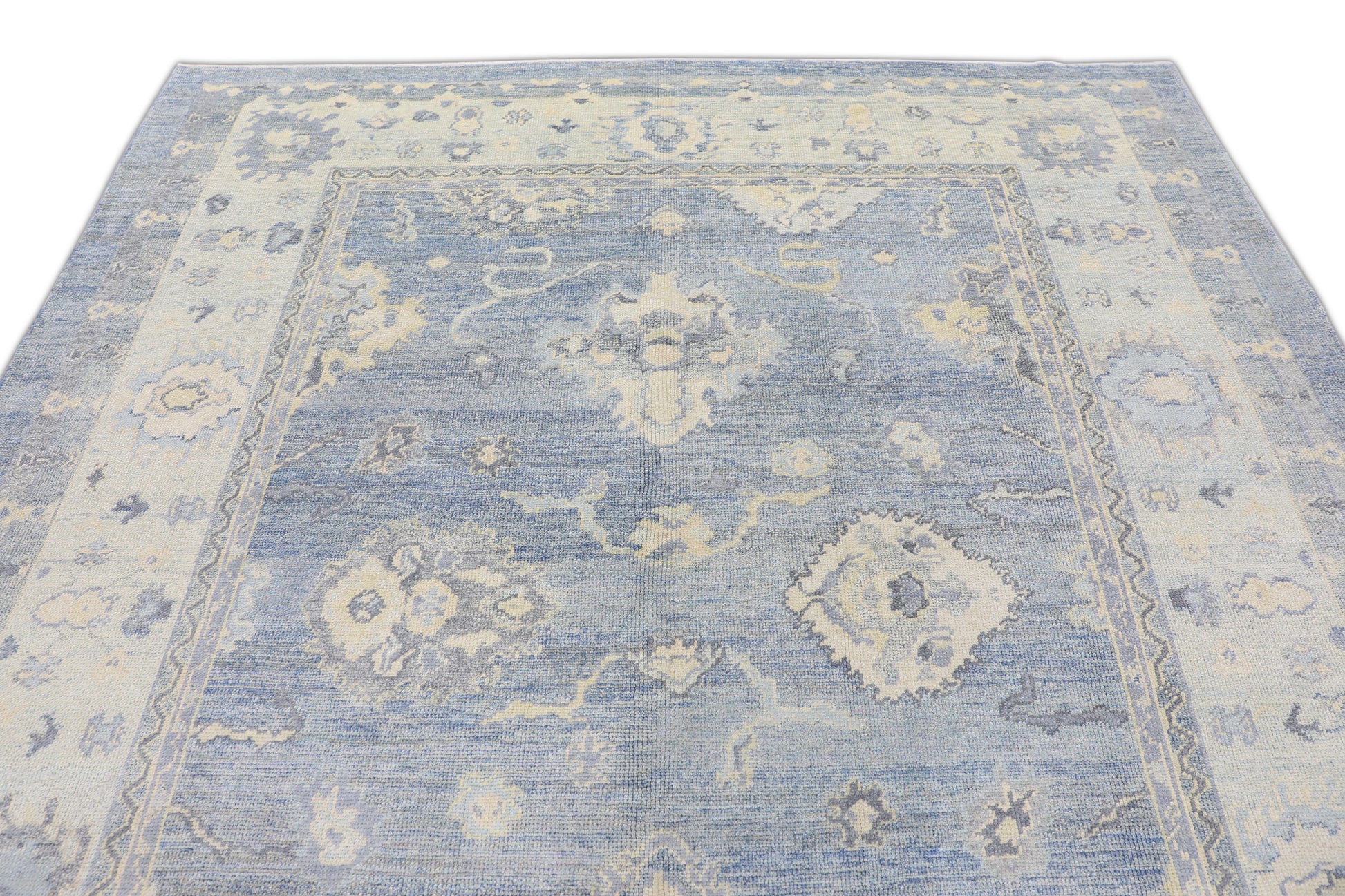 Turkish Oushak Rug 8'2" x 9'8" #3091