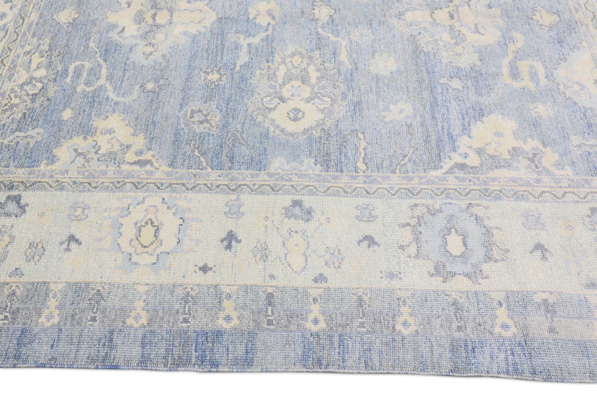 Turkish Oushak Rug 8'2" x 9'8" #3091