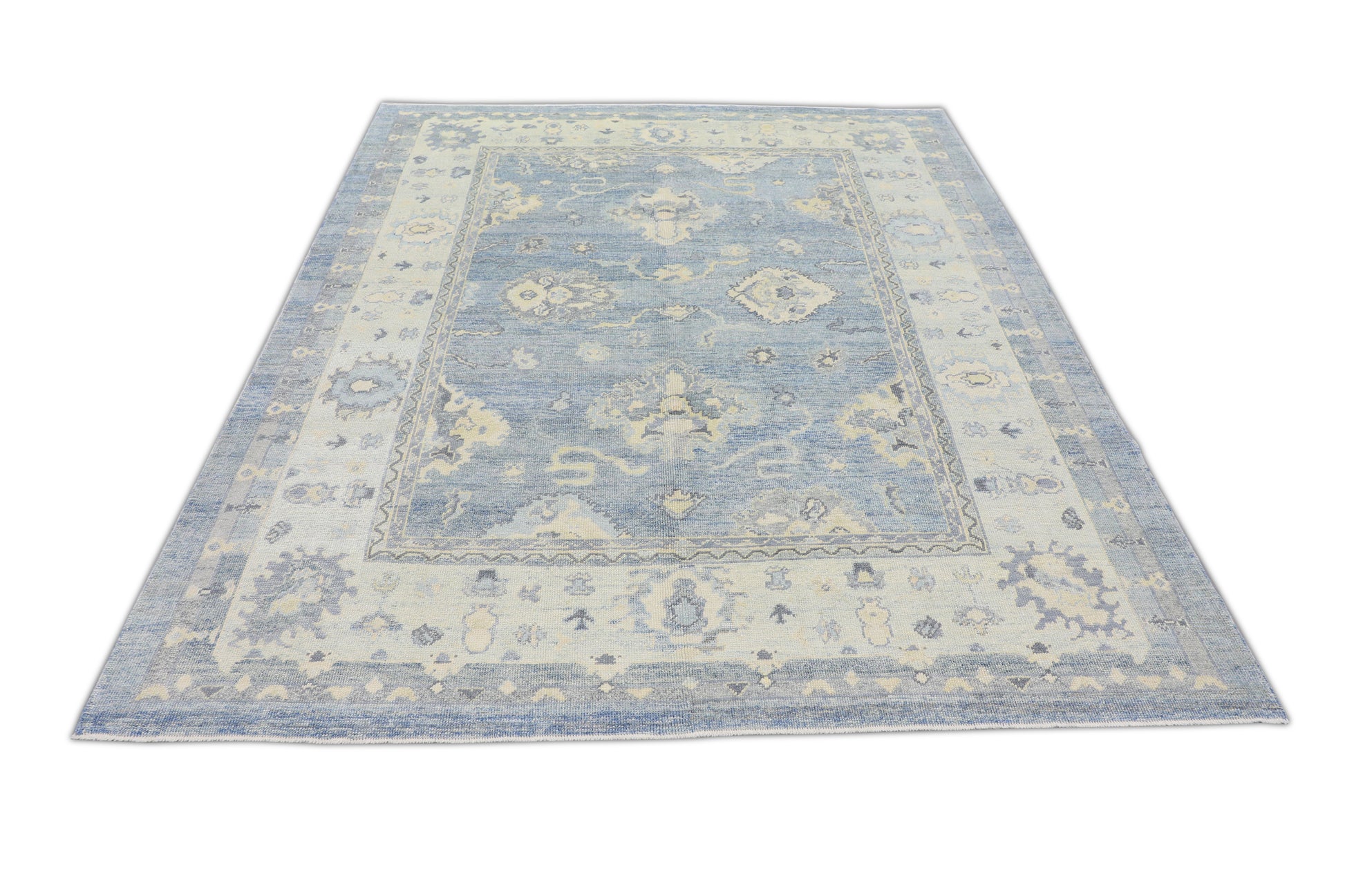 Turkish Oushak Rug 8'2" x 9'8" #3091