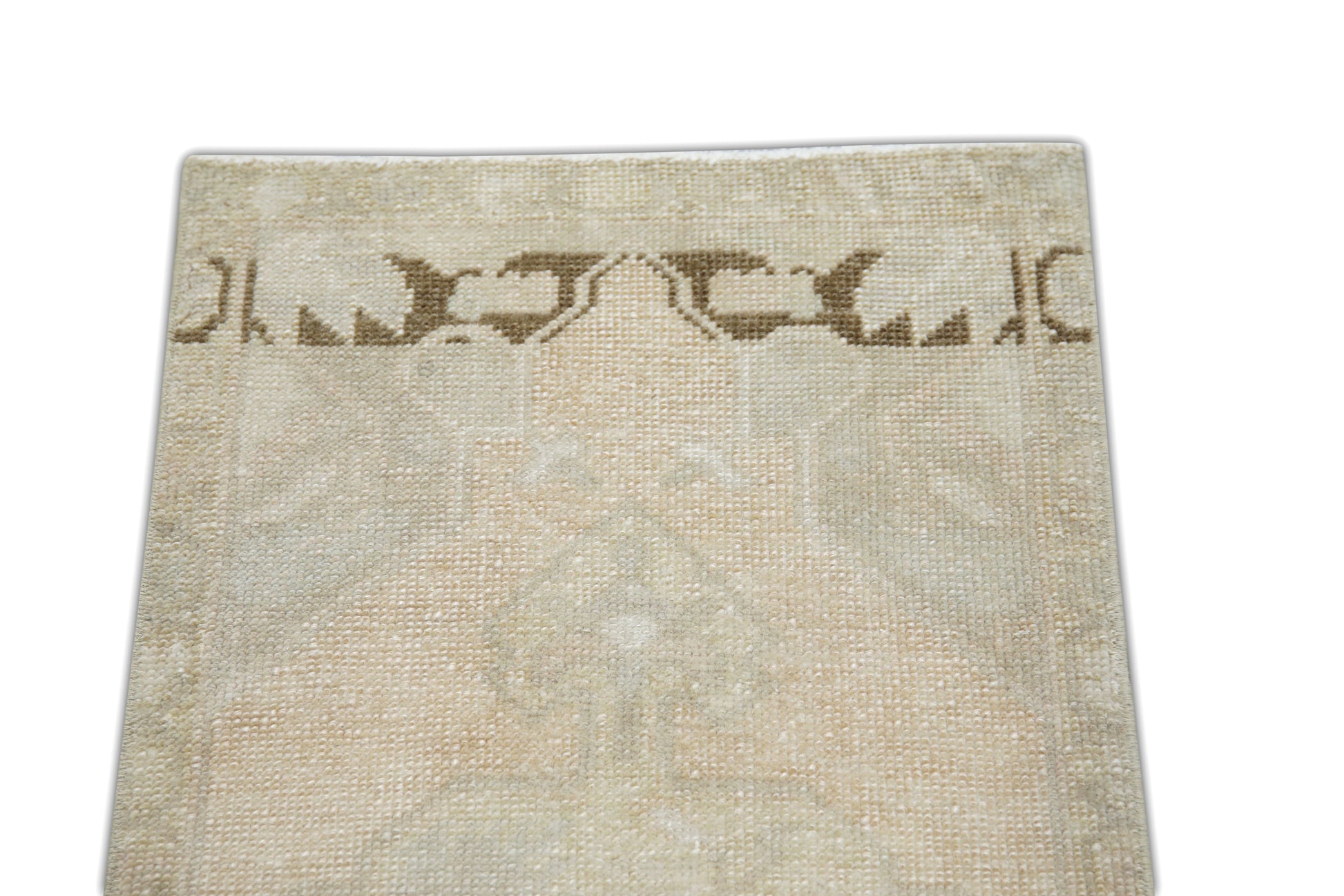 Oriental Hand Knotted Vintage Turkish Mini Rug 1'6" x 2'11" #39