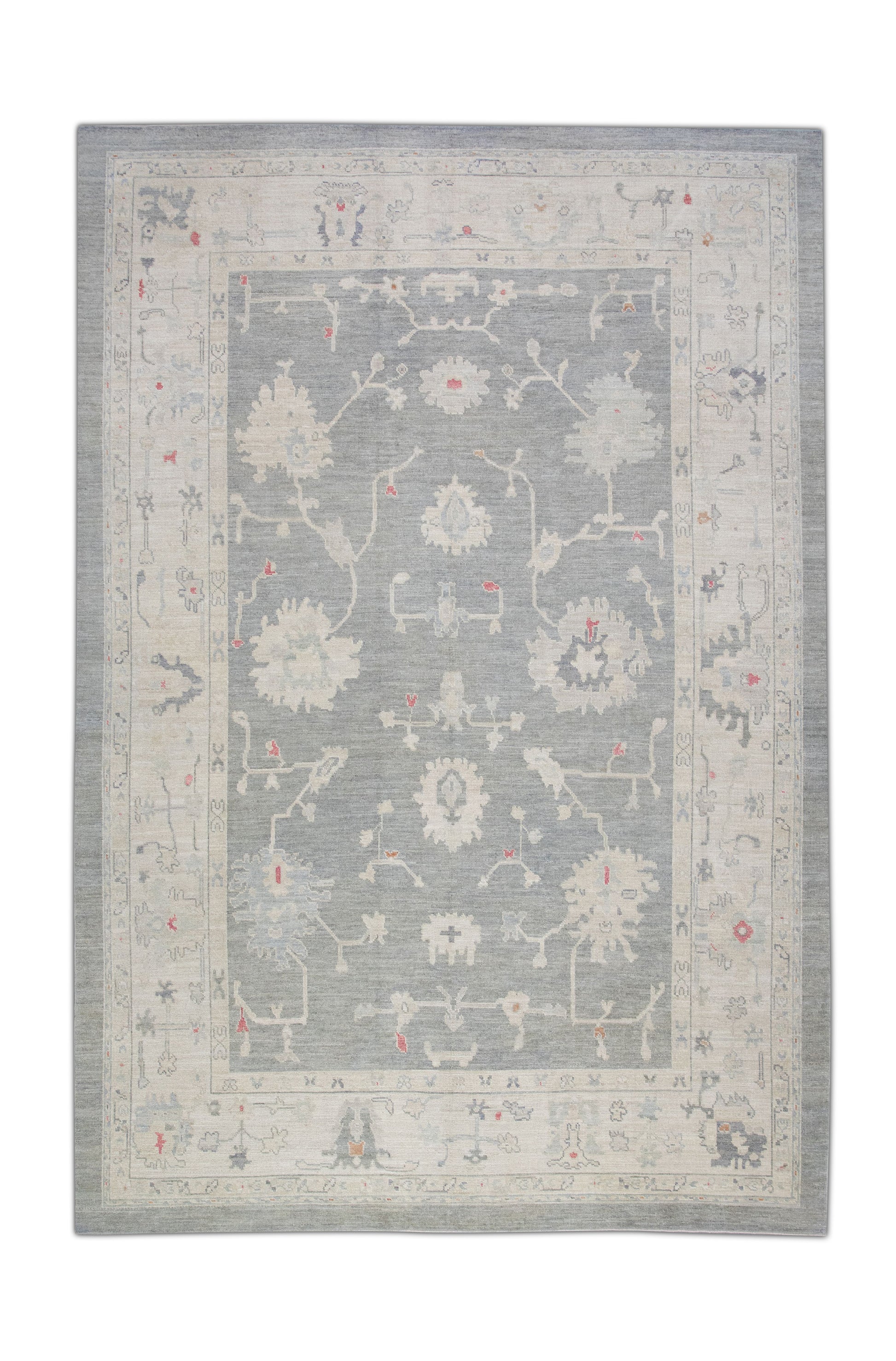 Turkish Oushak Rug 9' x 12'10" #4277