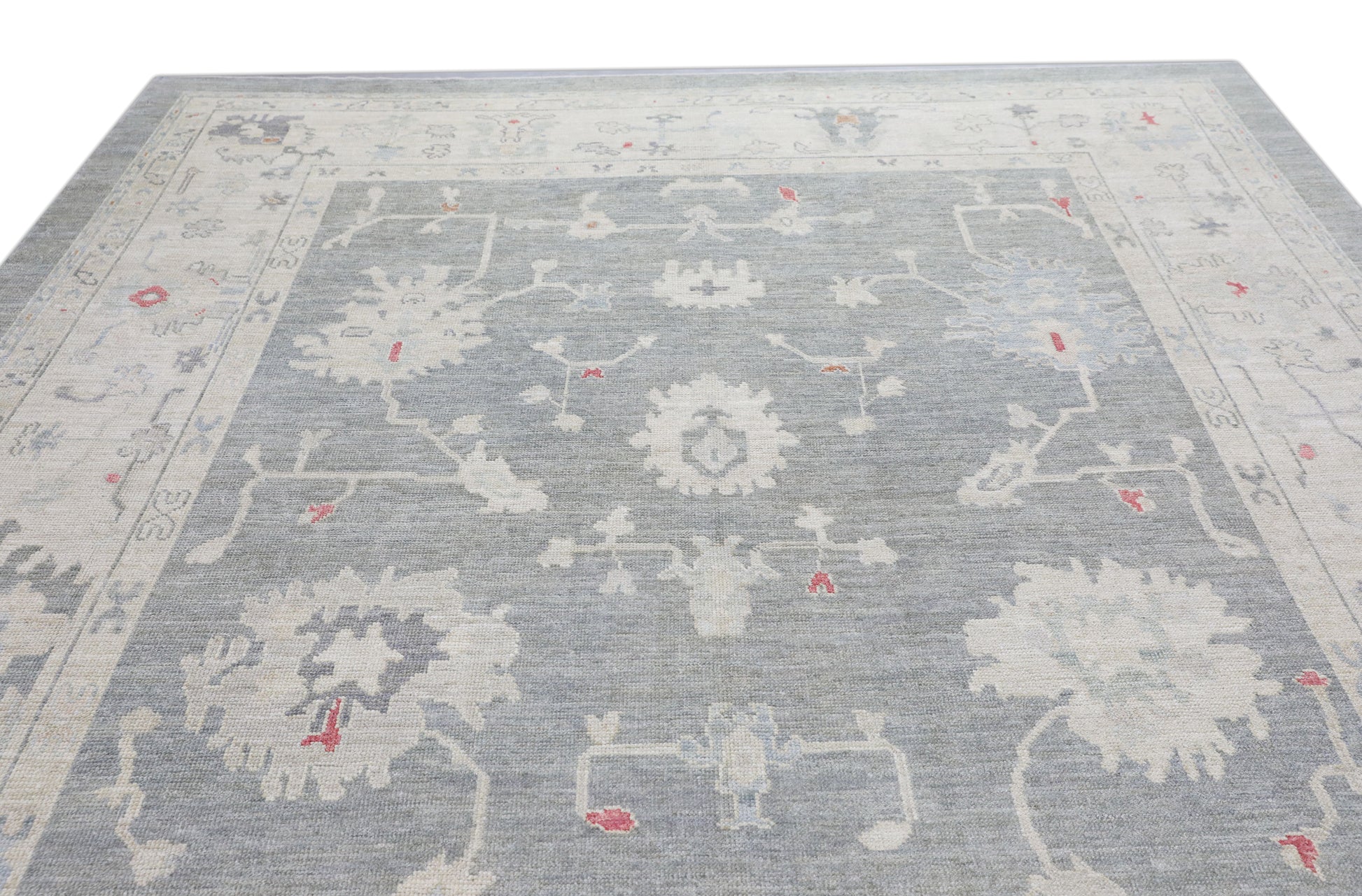 Turkish Oushak Rug 9' x 12'10" #4277