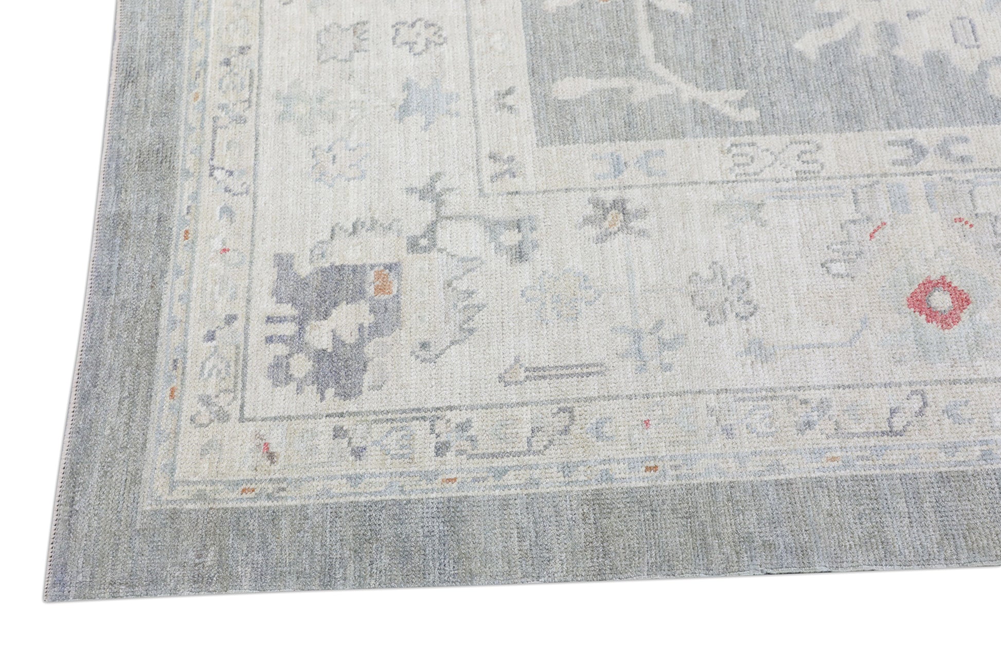 Turkish Oushak Rug 9' x 12'10" #4277