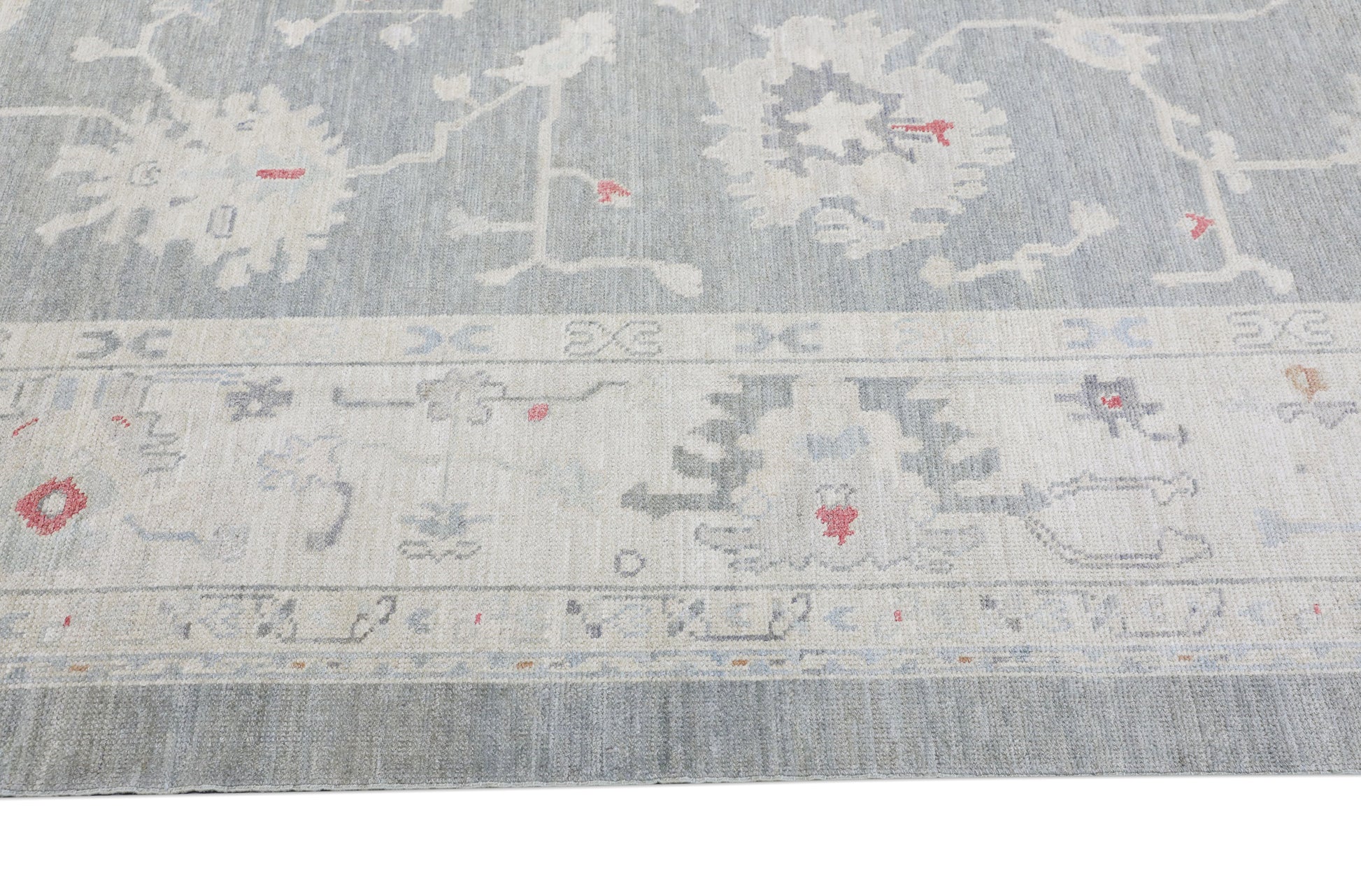 Turkish Oushak Rug 9' x 12'10" #4277