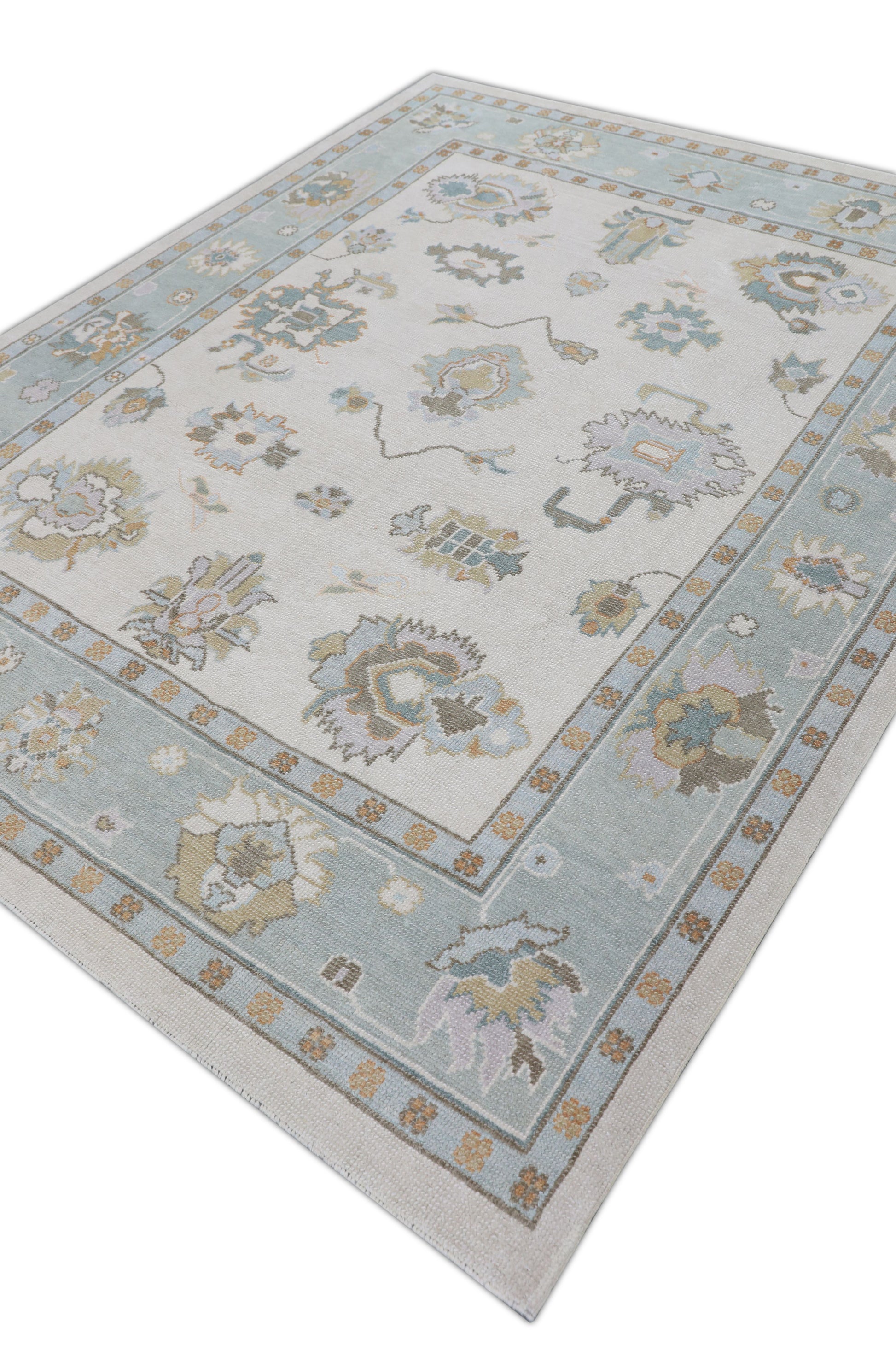 Turkish Oushak Rug 7'3" x 9'5" #3079