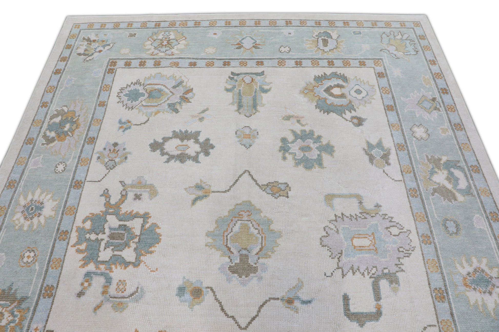 Turkish Oushak Rug 7'3" x 9'5" #3079