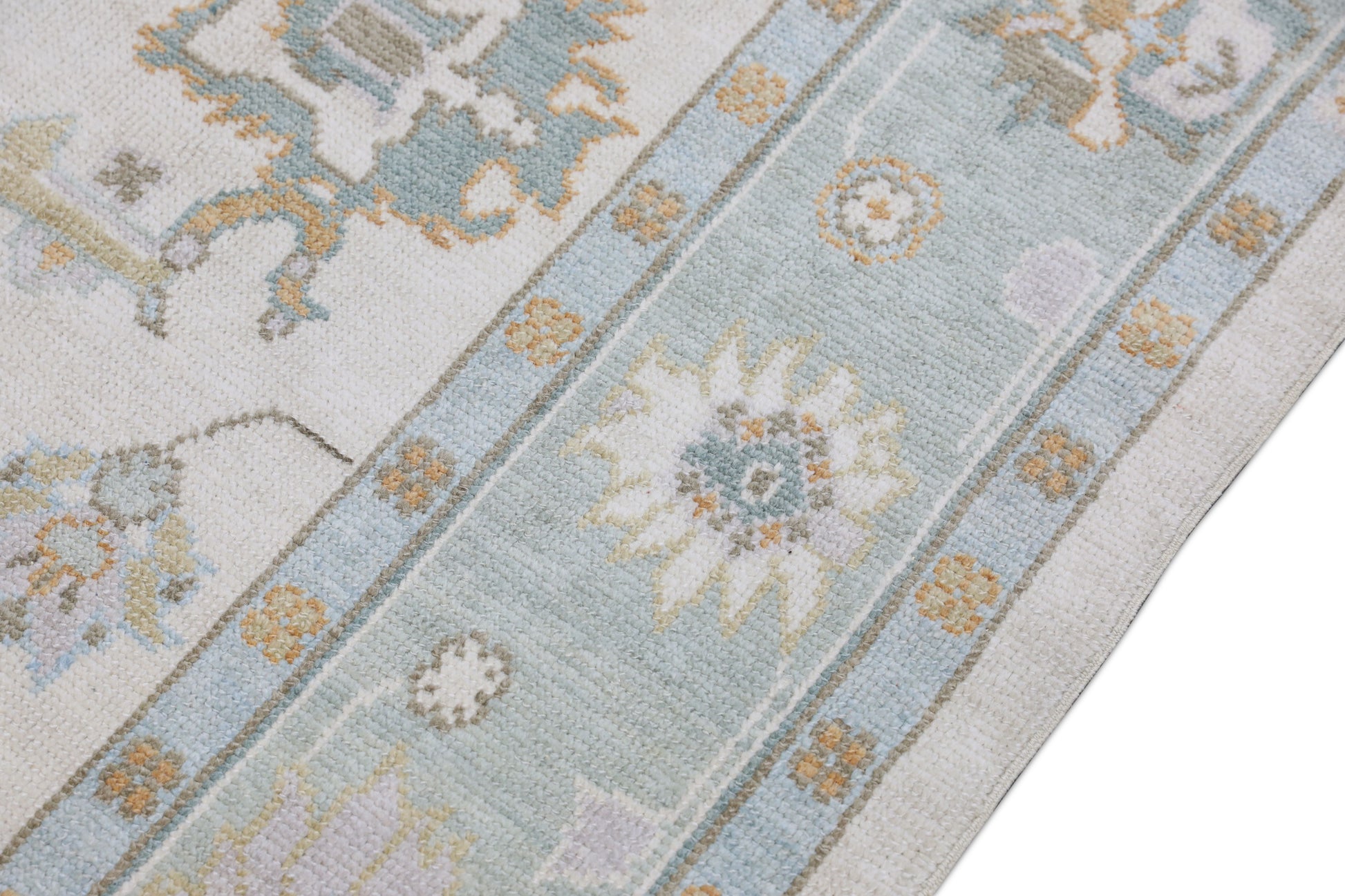 Turkish Oushak Rug 7'3" x 9'5" #3079