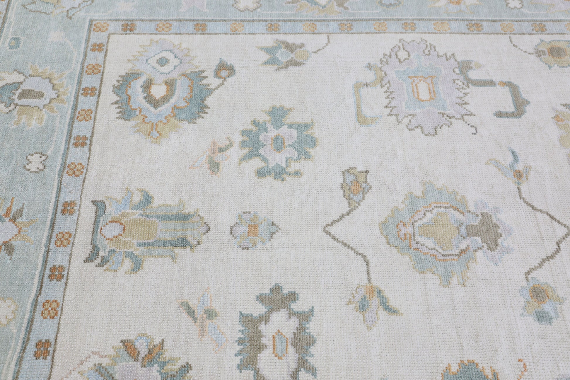 Turkish Oushak Rug 7'3" x 9'5" #3079