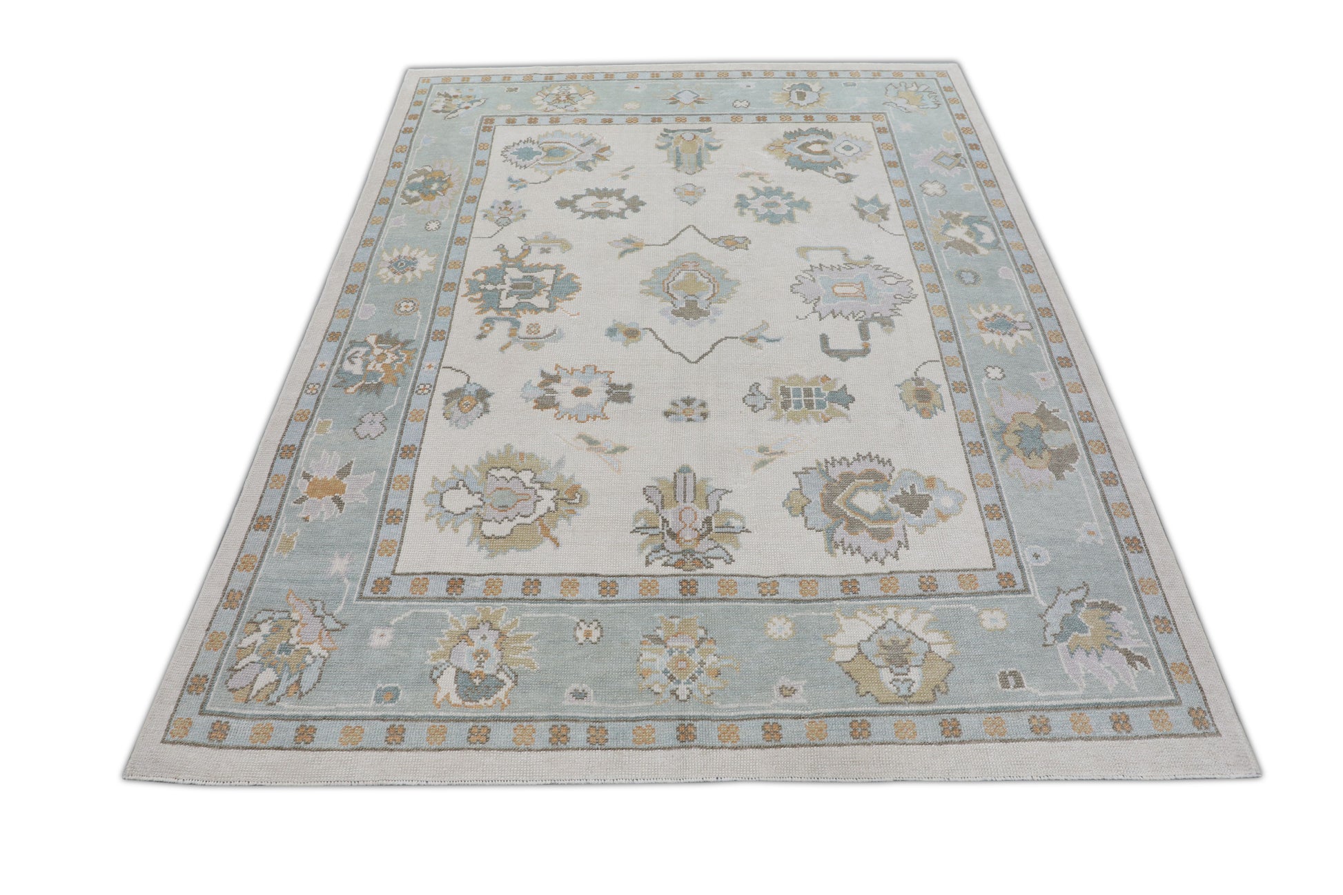Turkish Oushak Rug 7'3" x 9'5" #3079