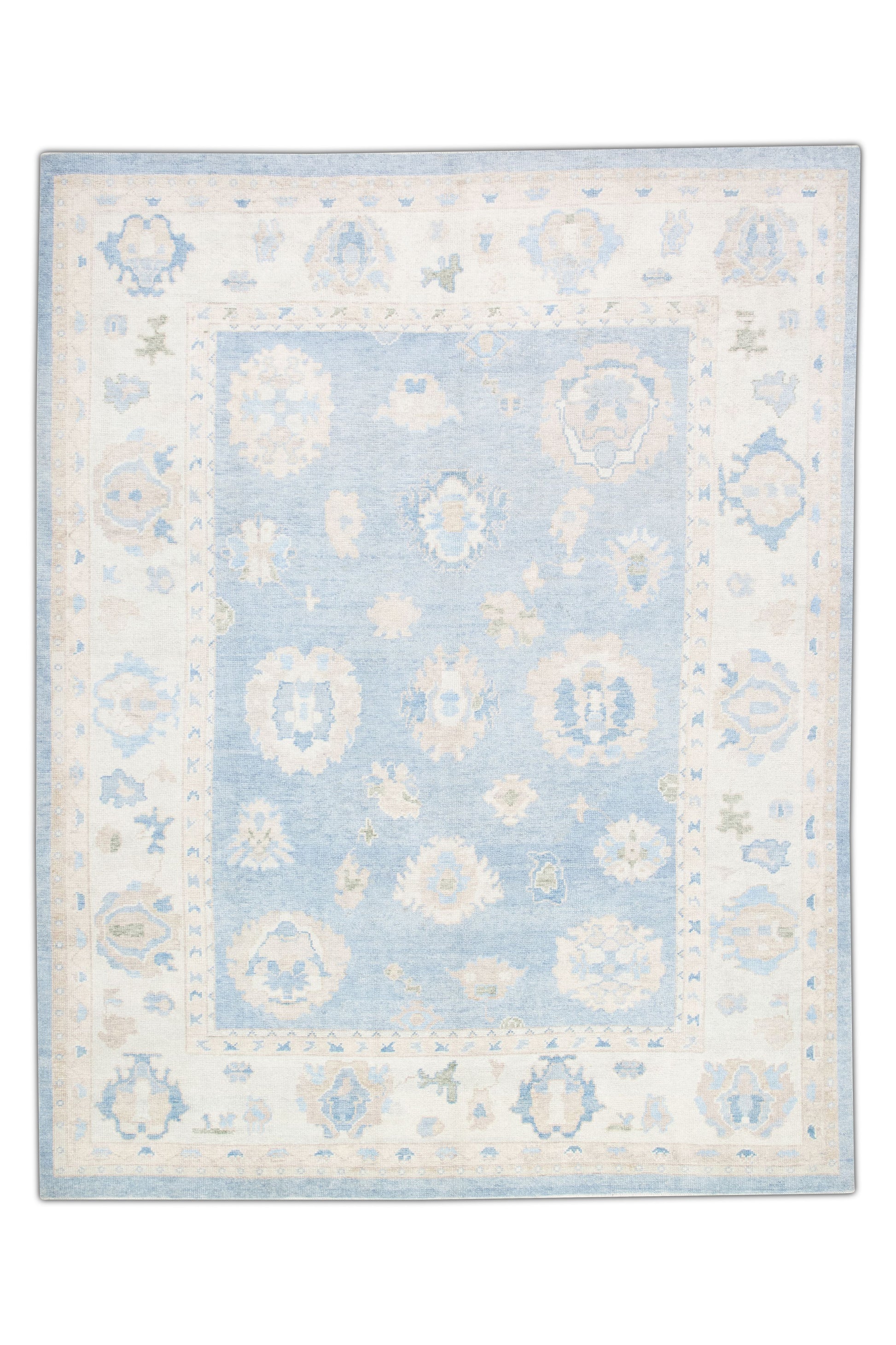 Turkish Oushak Rug 8'1" x 10'3" #3075