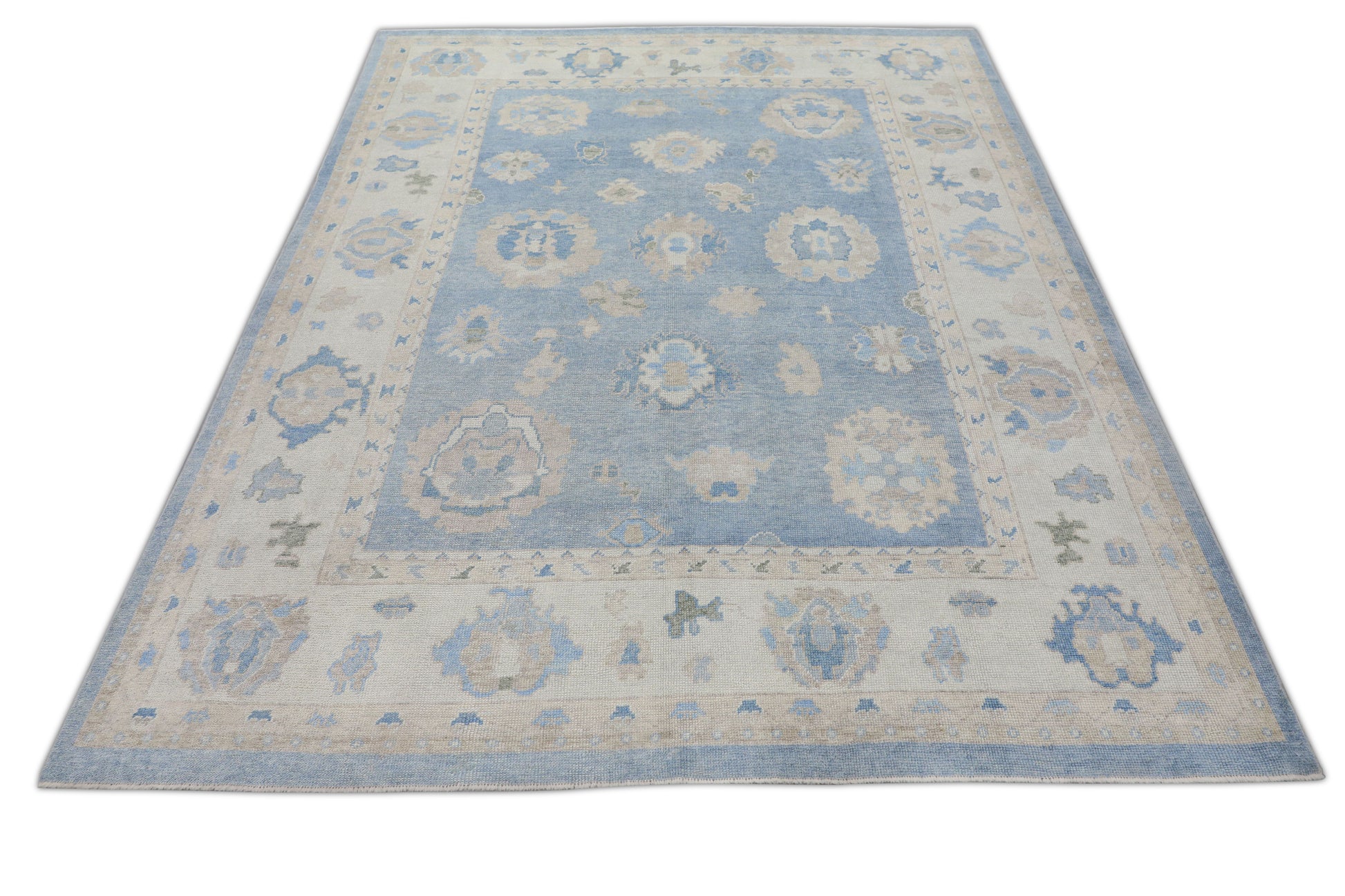 Turkish Oushak Rug 8'1" x 10'3" #3075