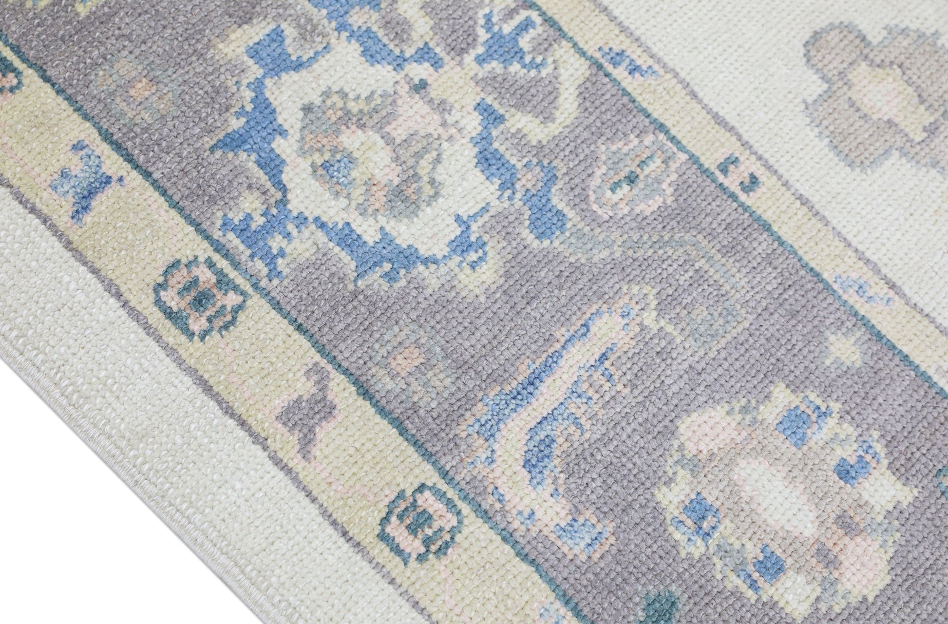 Turkish Oushak Rug 6'1" x 8'10" #4281