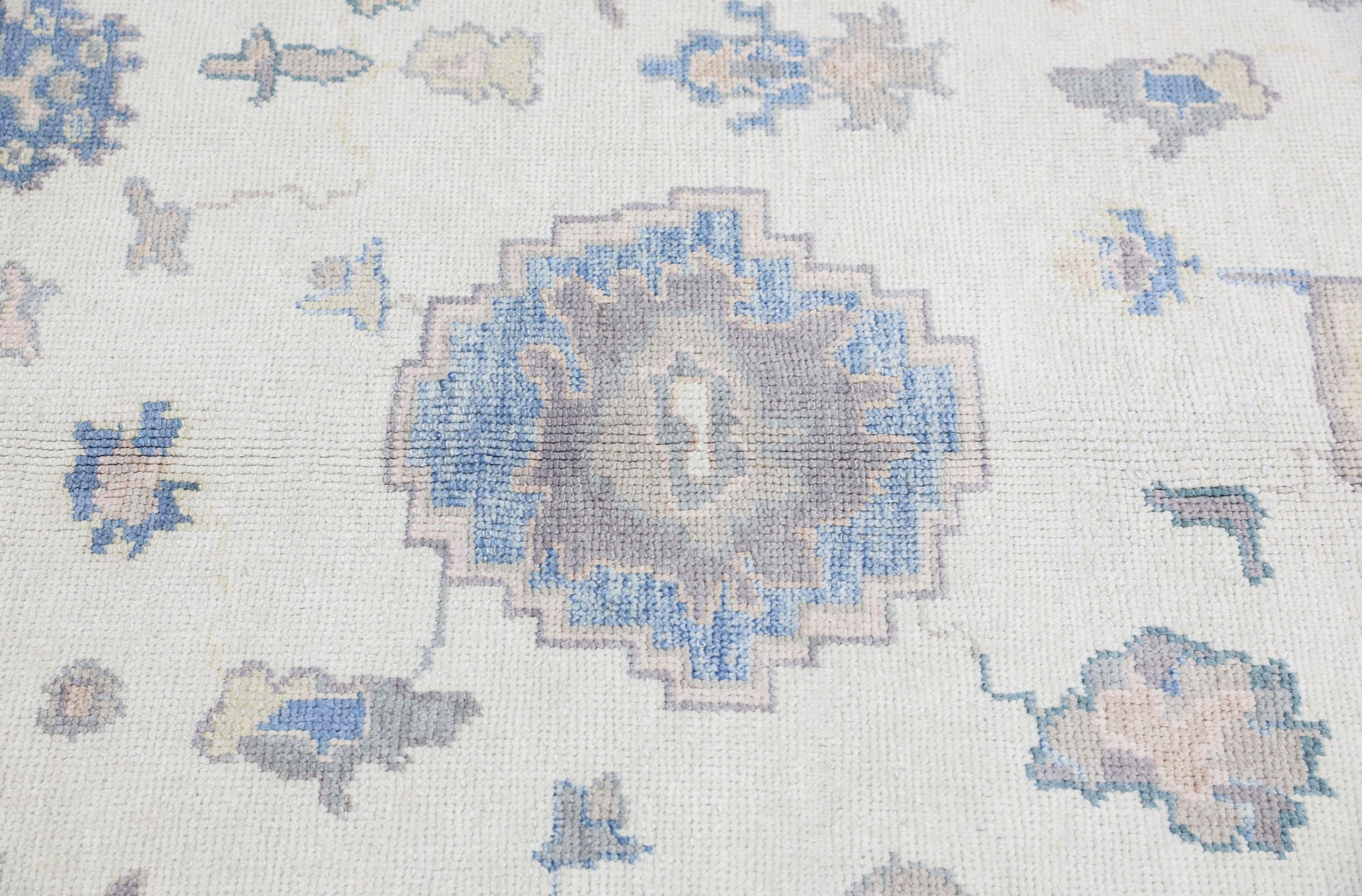 Turkish Oushak Rug 6'1" x 8'10" #4281