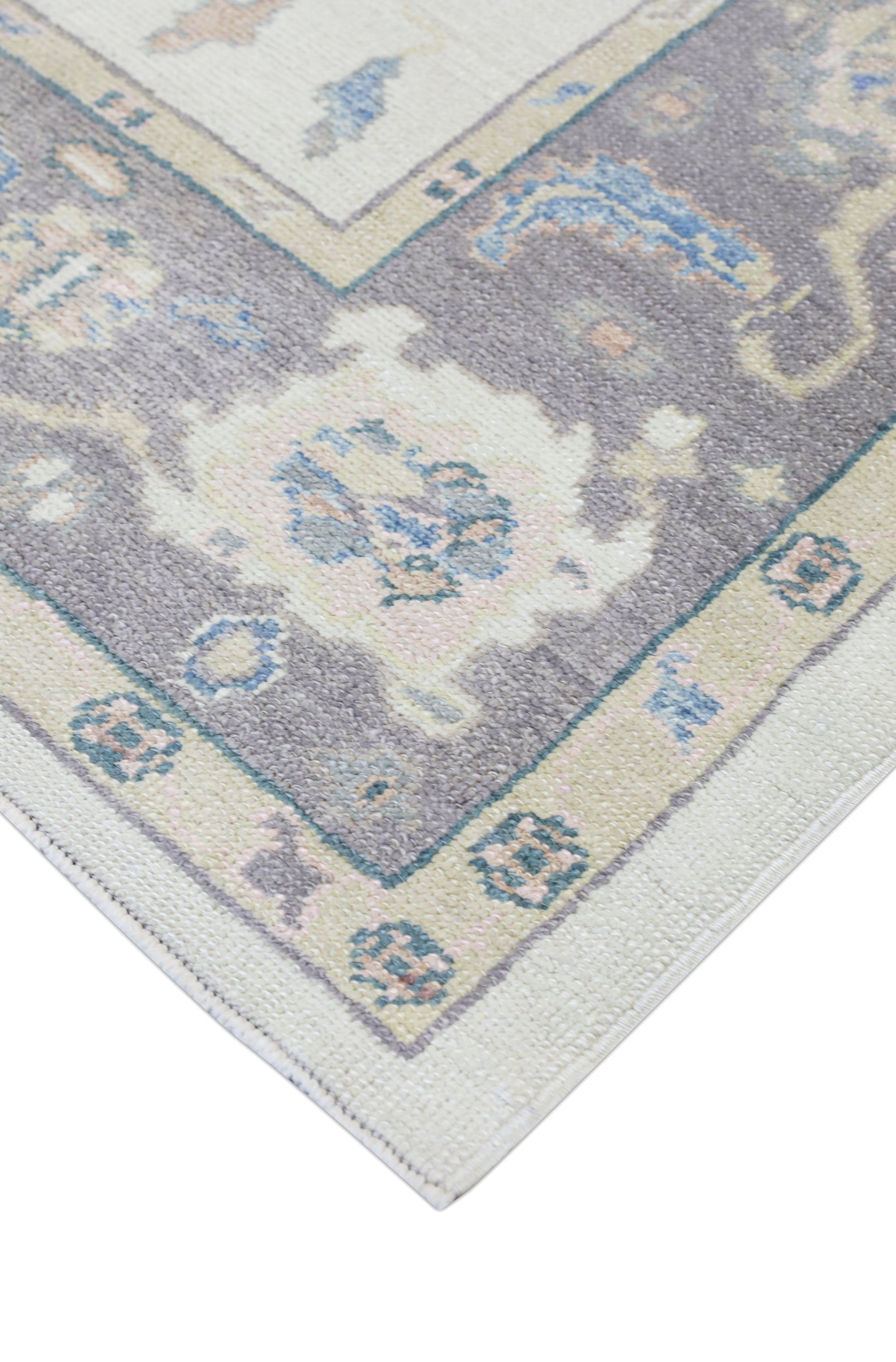 Turkish Oushak Rug 6'1" x 8'10" #4281