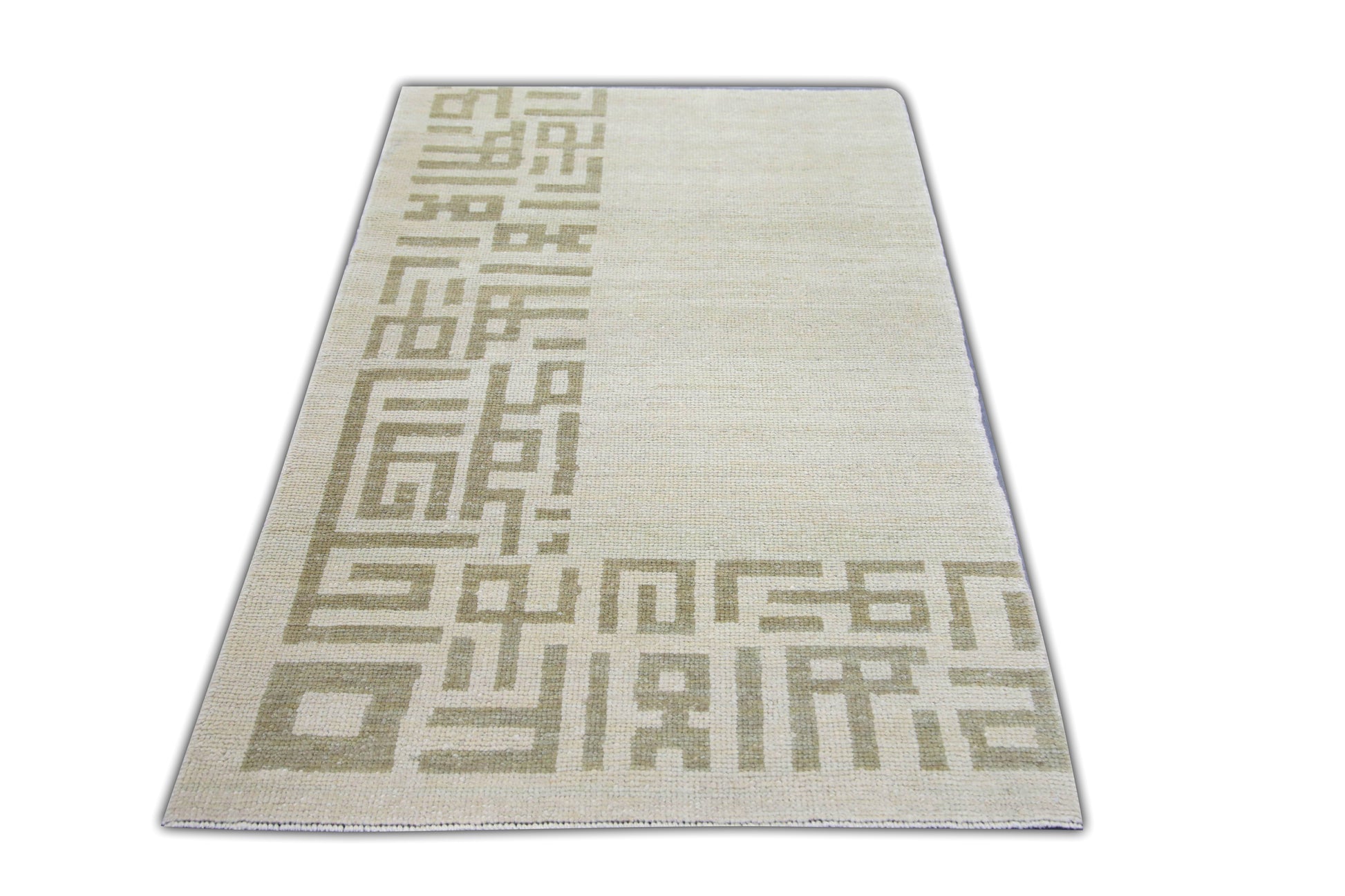 Turkish Oushak Rug 3'1" x 5'3" #5213