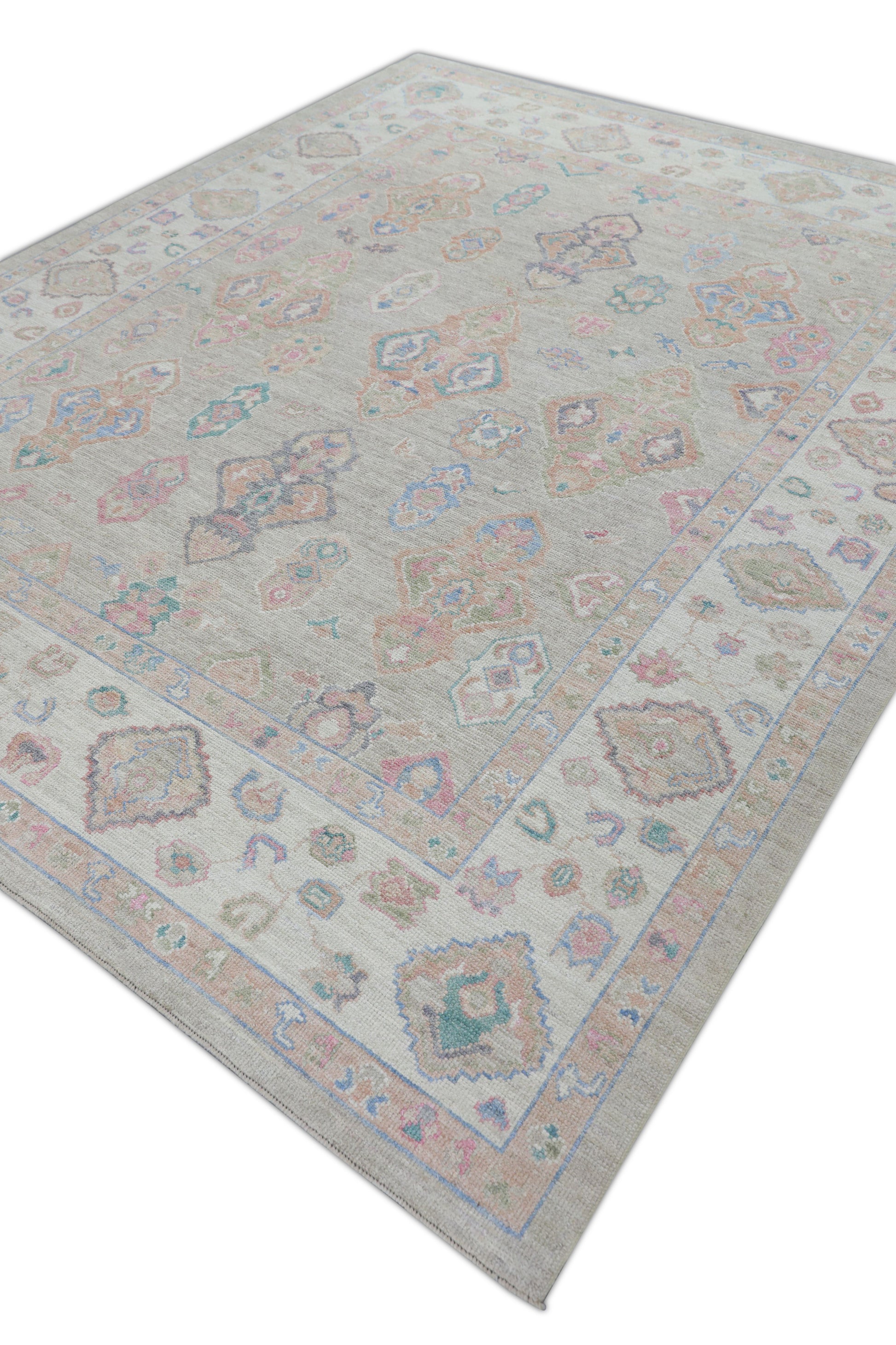 Turkish Oushak Rug 8'4" x 10'2" #3027